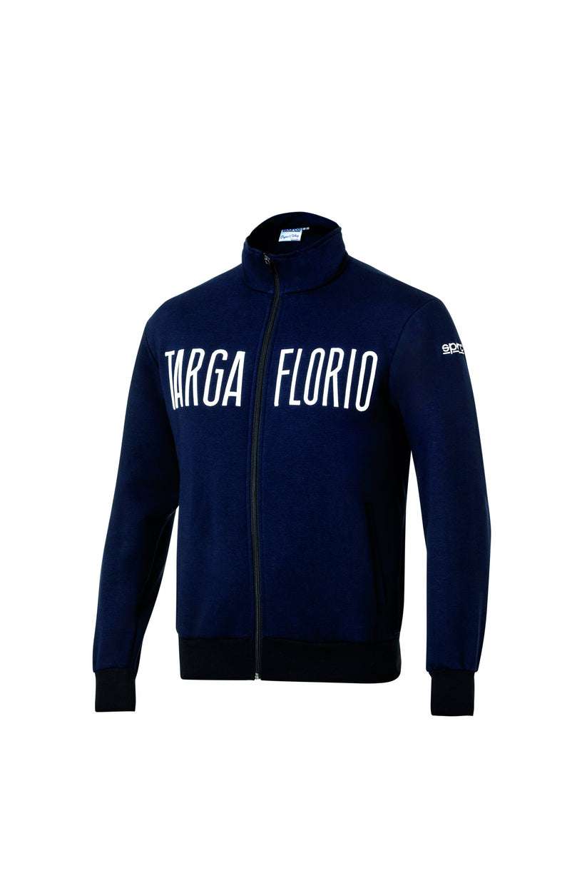 Sparco Full Zip Targa Florio #F2 blu navy