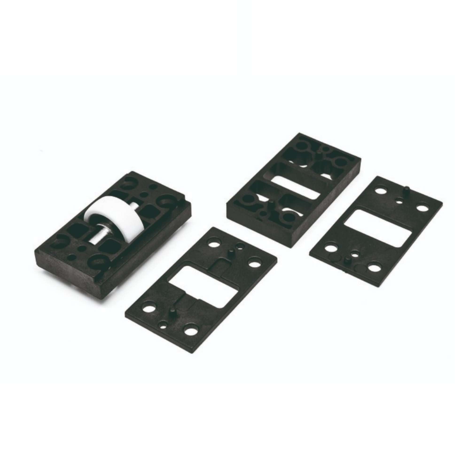 Basamento con rotellina reggi anta - Esinplast 2898/001