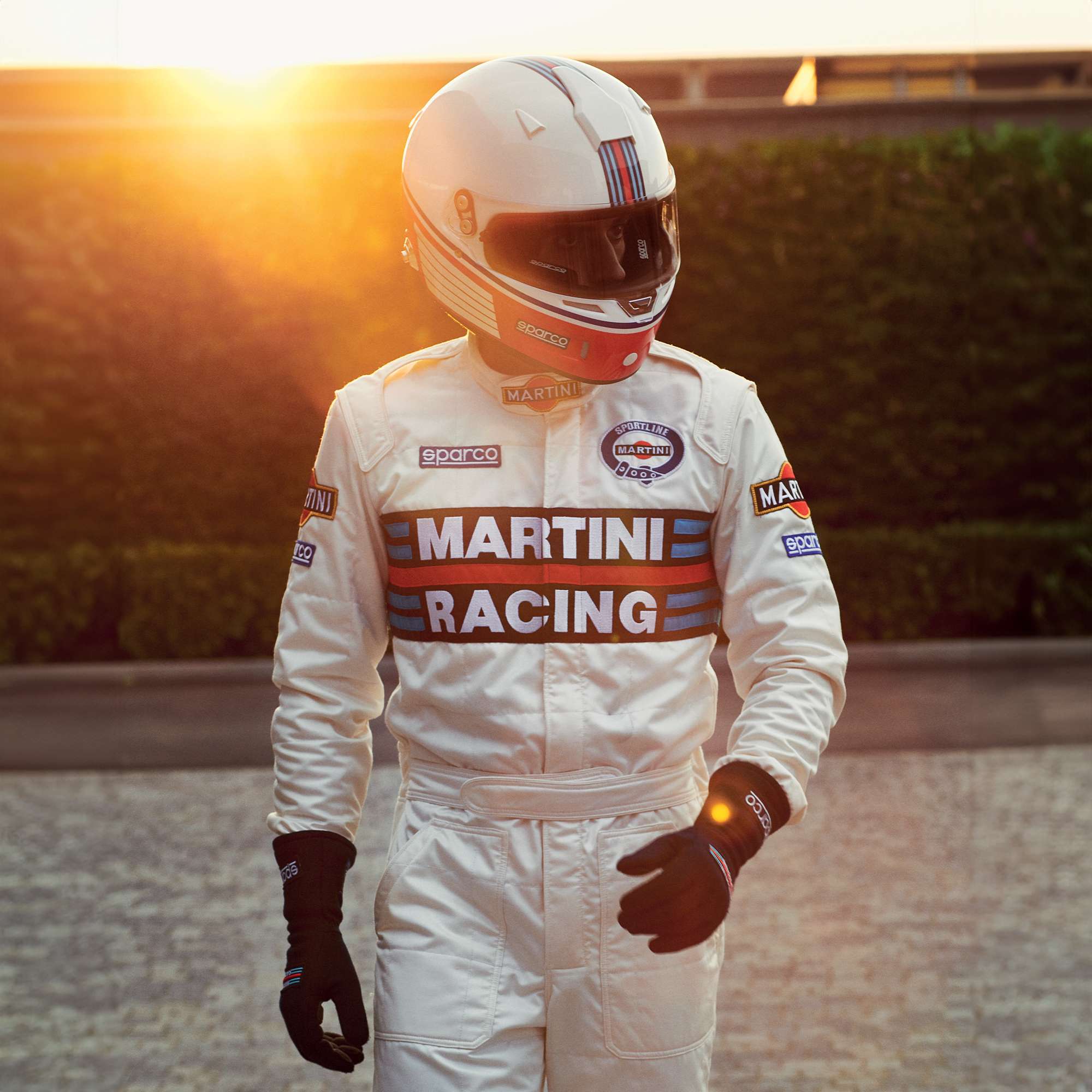 Sparco Tuta Competition R567 Martini-R bianco