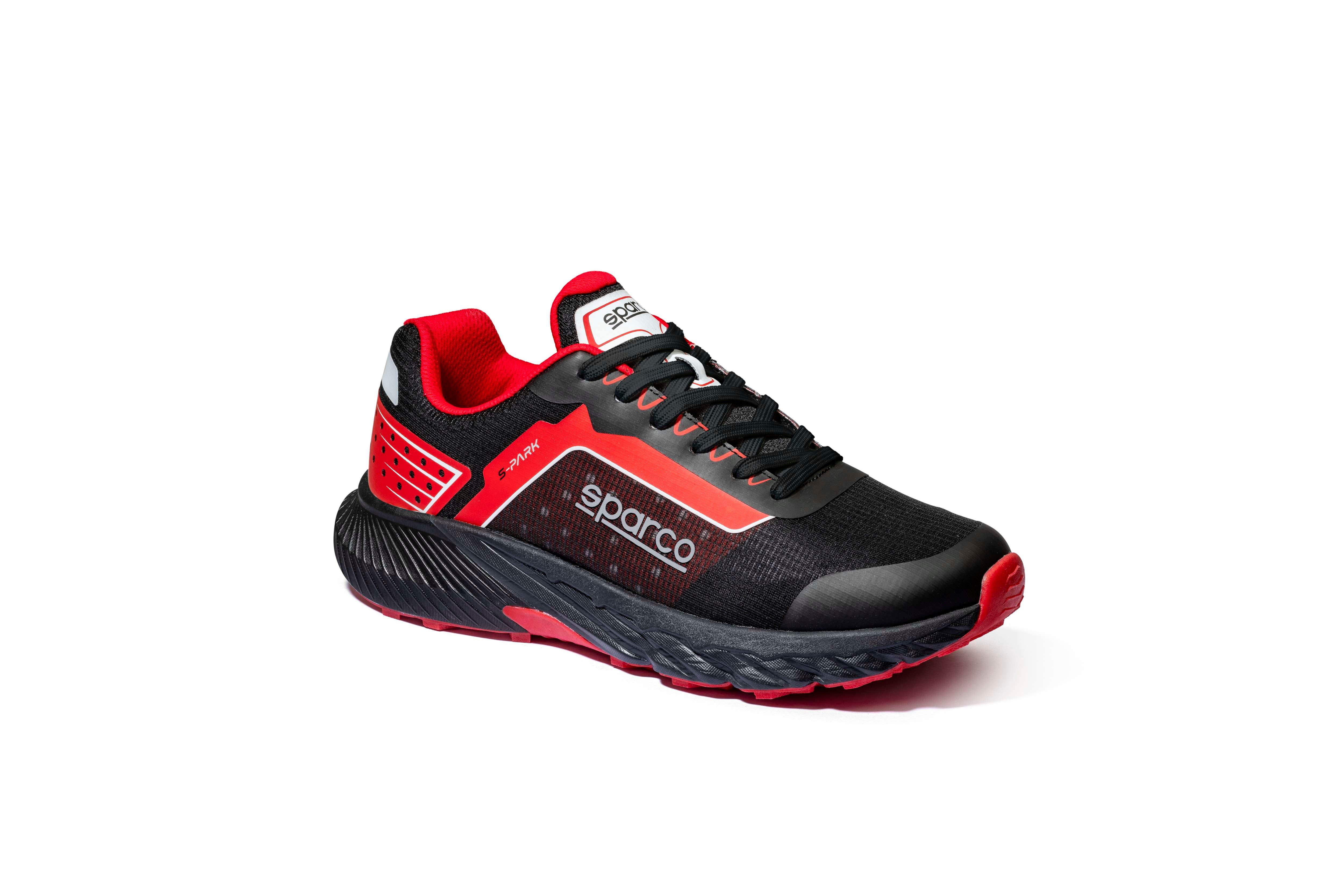 Sparco Scarpe S-Park Sepang nero/rosso black/red-scarpe antinfortunistiche da lavoro