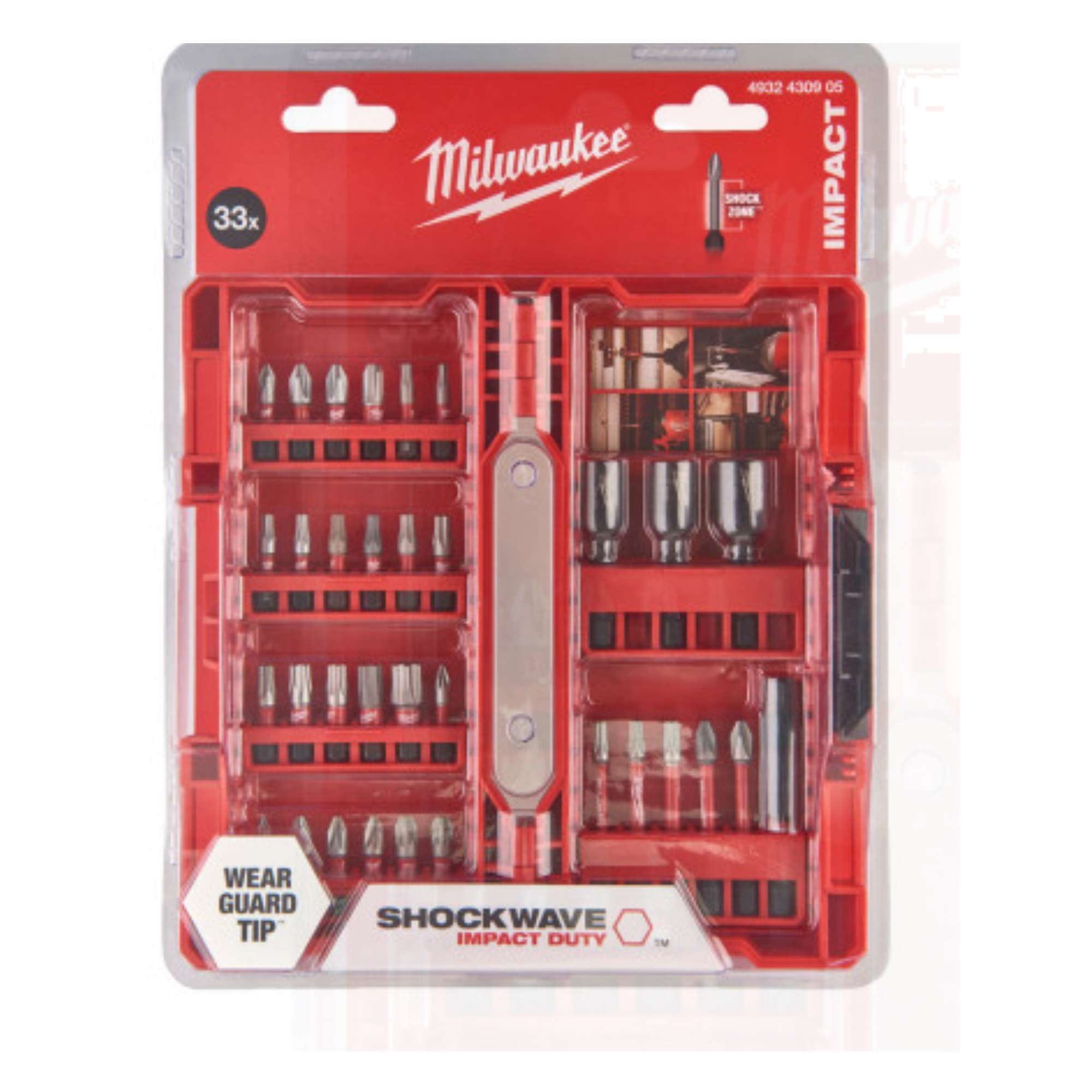 Set Avvitatura Shockwave 33Pz - Milwaukee 4932430905