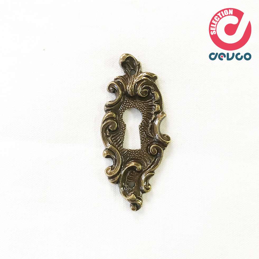 Bocchetta per chiave colore bronzo antico - Omp Porro - 301