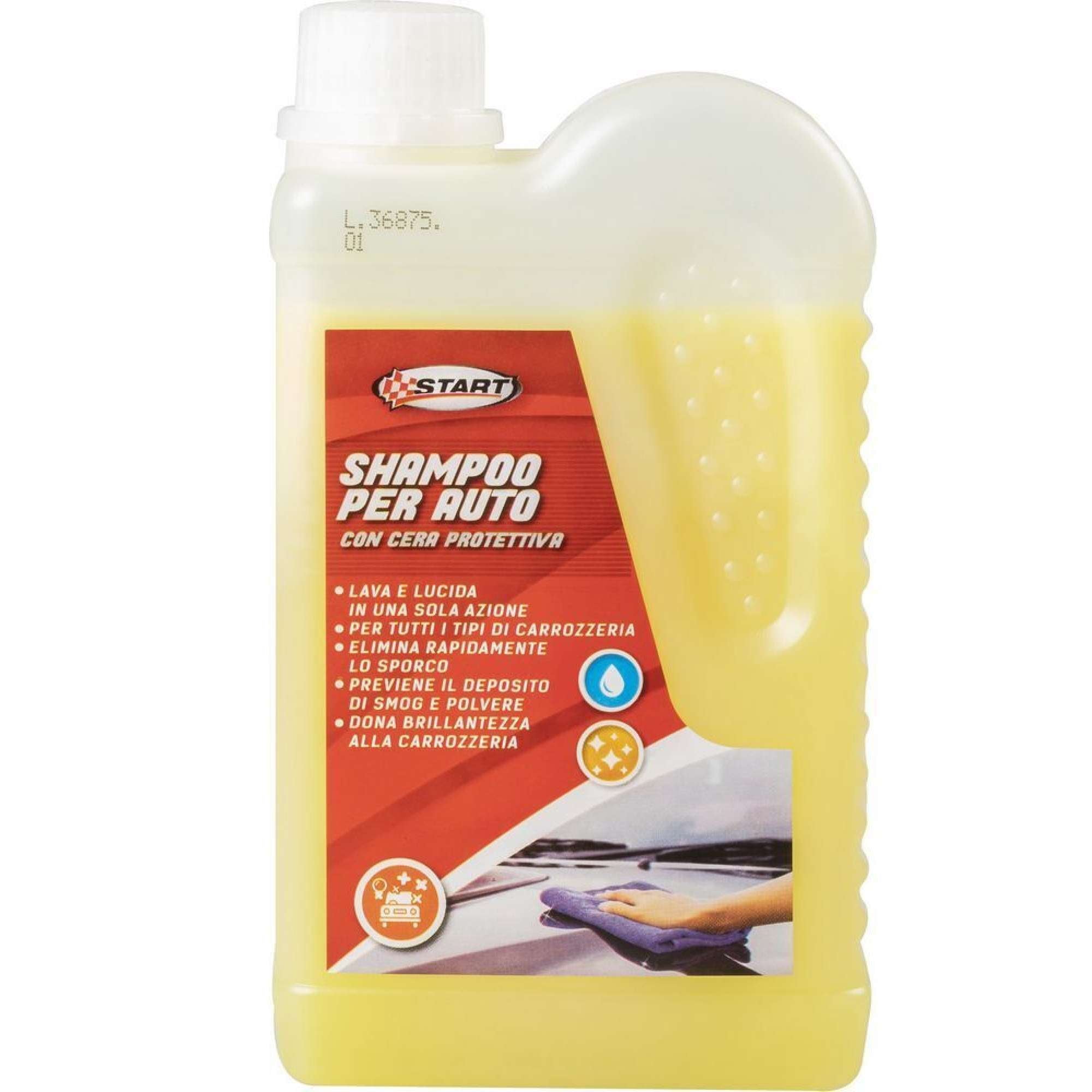 Cera shampoo per auto 500ml - Start 9383