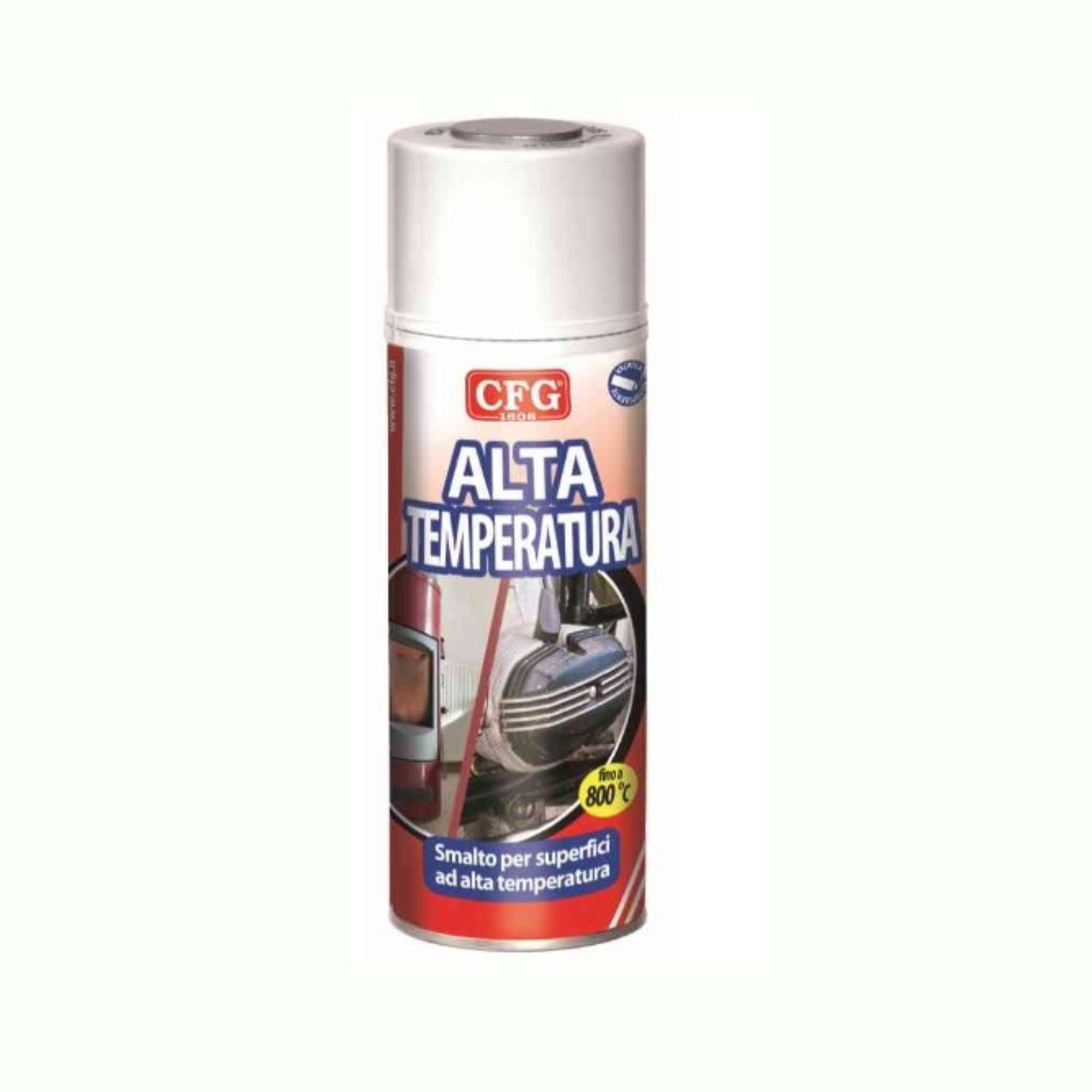 Smalto Spray alte temperature nero 400Ml - CRC S0500