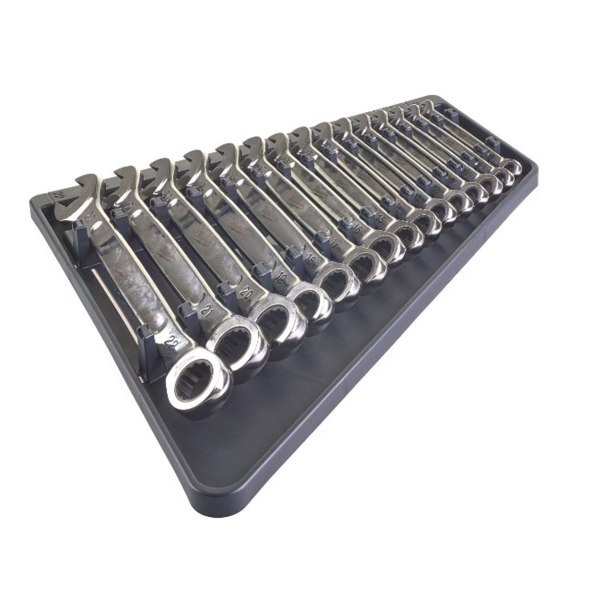 Set Chiavi Doppio Cricchetto -15 pezzi - Milwaukee 4932464994