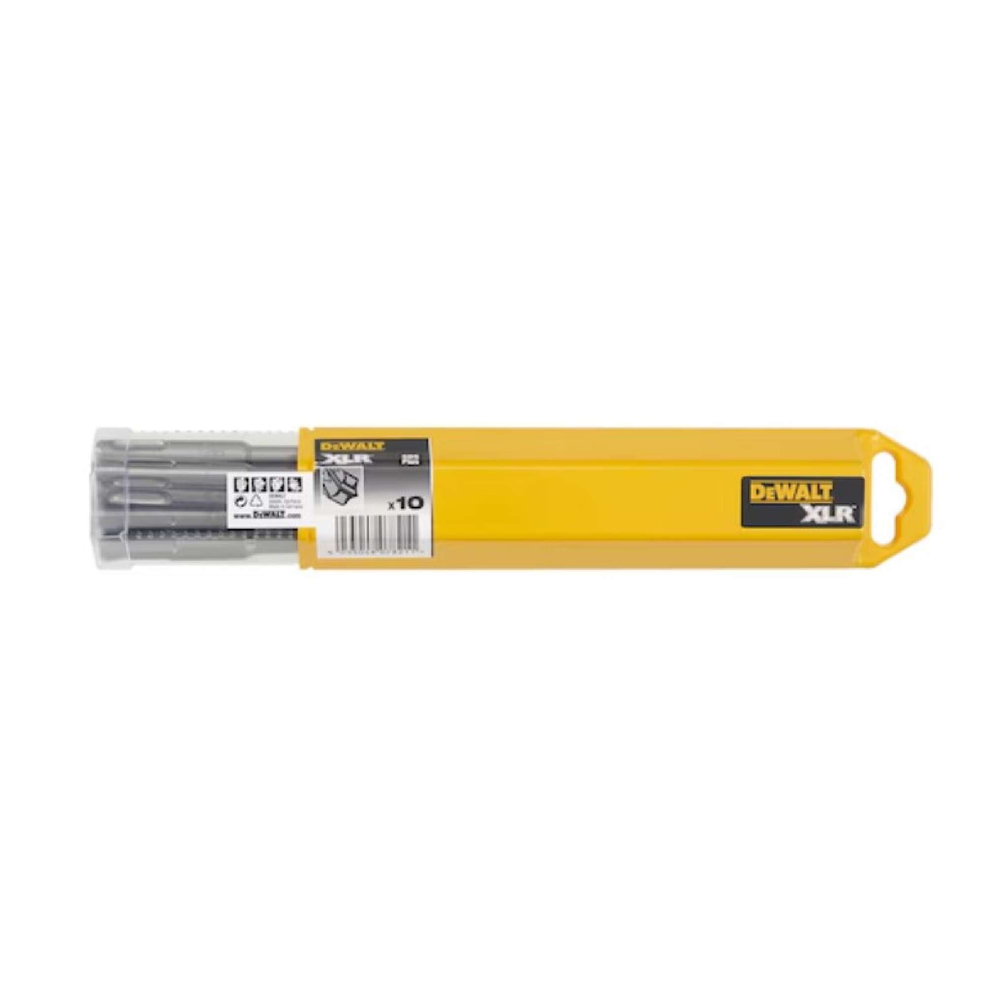 Punta Sds-Plus a testa piena XLR 6x210x150mm confezione da 10pz - Dewalt DT8957-QZ