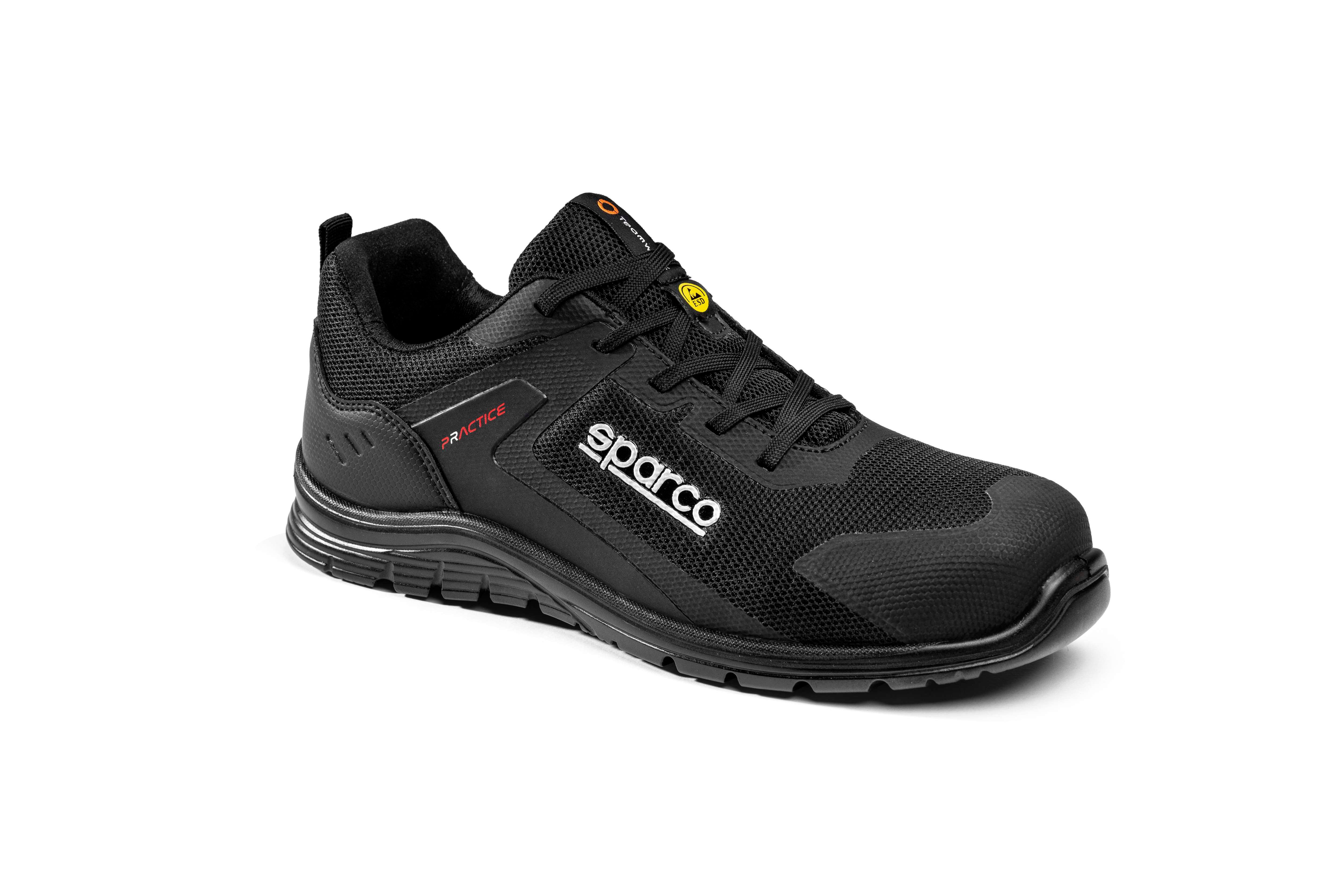 Sparco Scarpe Practice Kyffin S1Ps nero ESD FO black-scarpe antinfortunistiche da lavoro