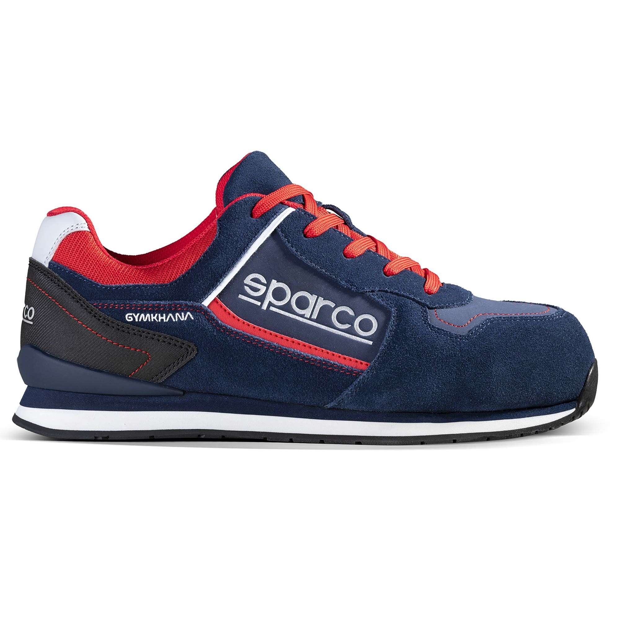 Sparco Scarpa Gymkhana Tacoma S3 ESD blu/rosso ESD S3 bmrosso-scarpe antinfortunistiche da lavoro