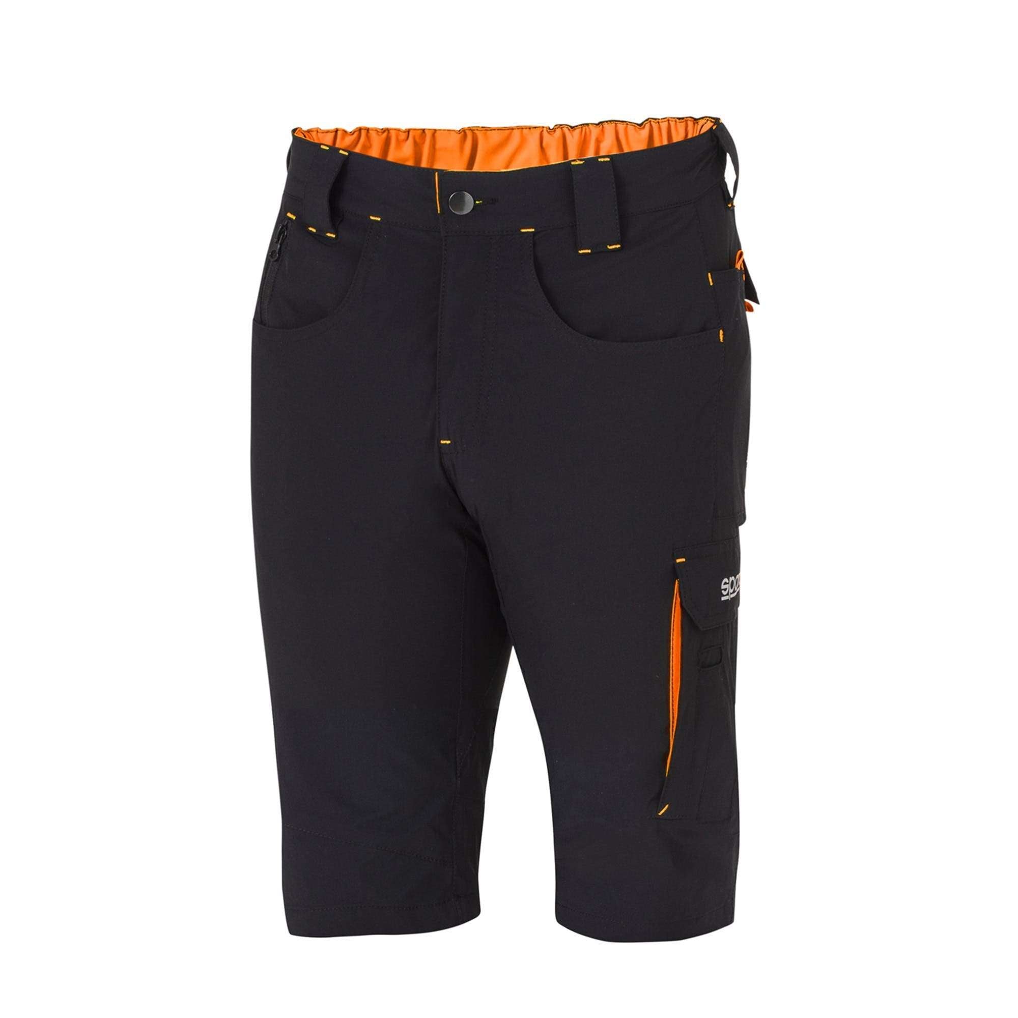 Sparco Light Shorts Tech Laredo nero/arancio