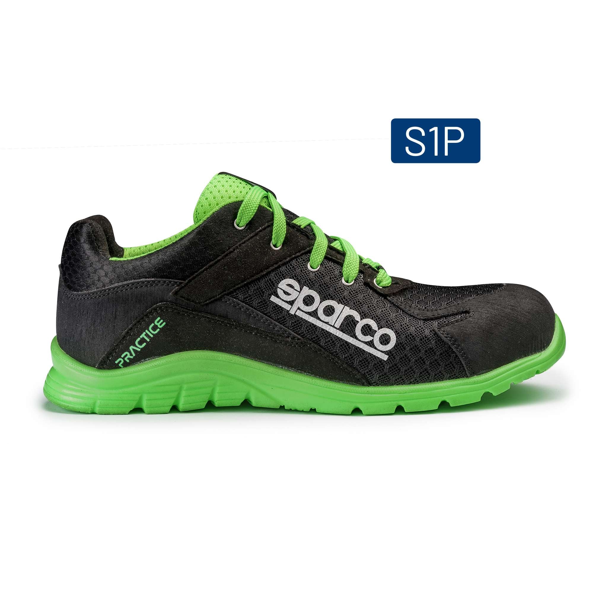 Sparco Scarpe antinfortunistiche Practice KEKE S1P nero/verde