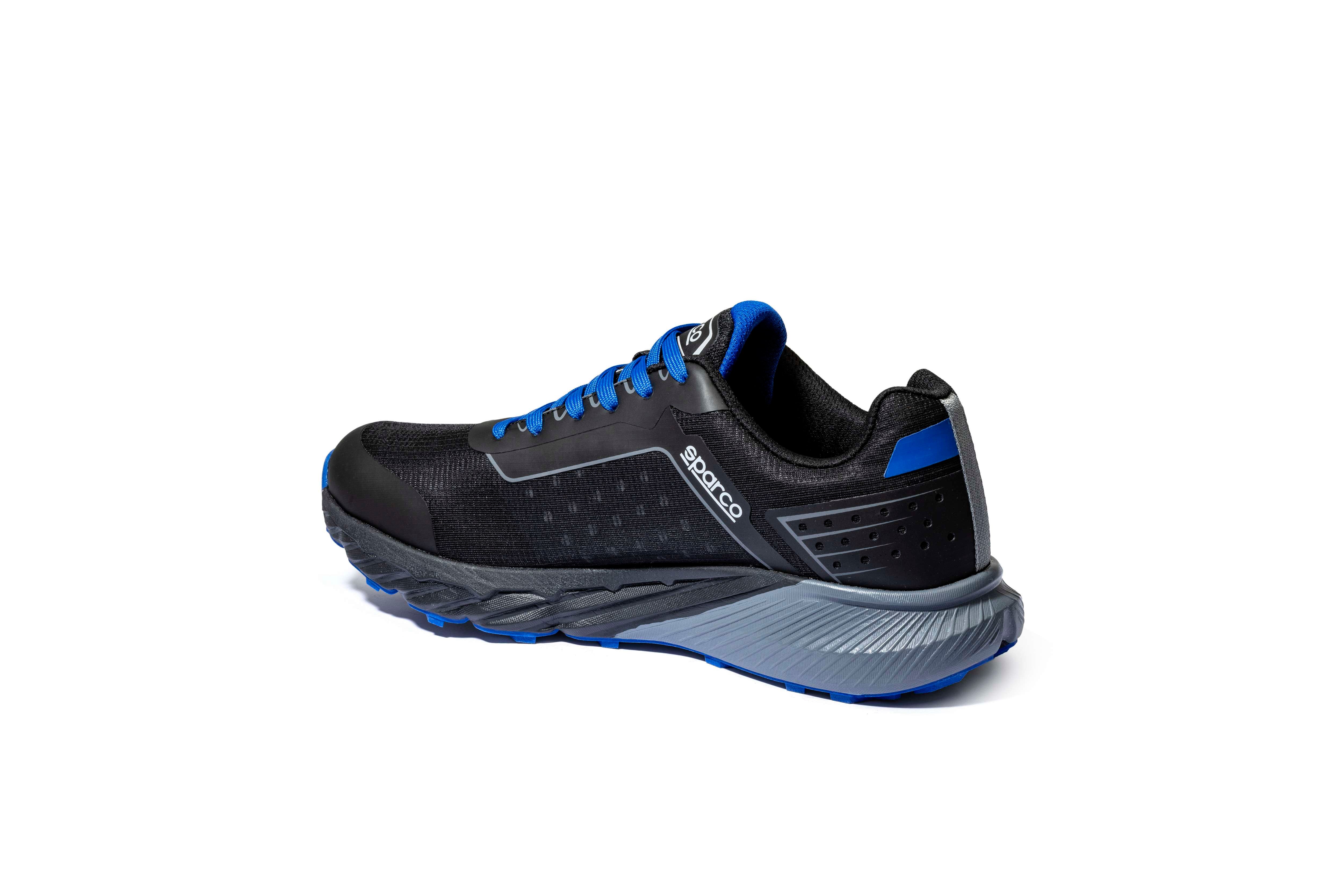 Sparco Scarpe S-Park Gap nero/azzurro black/light/blue-scarpe antinfortunistiche da lavoro