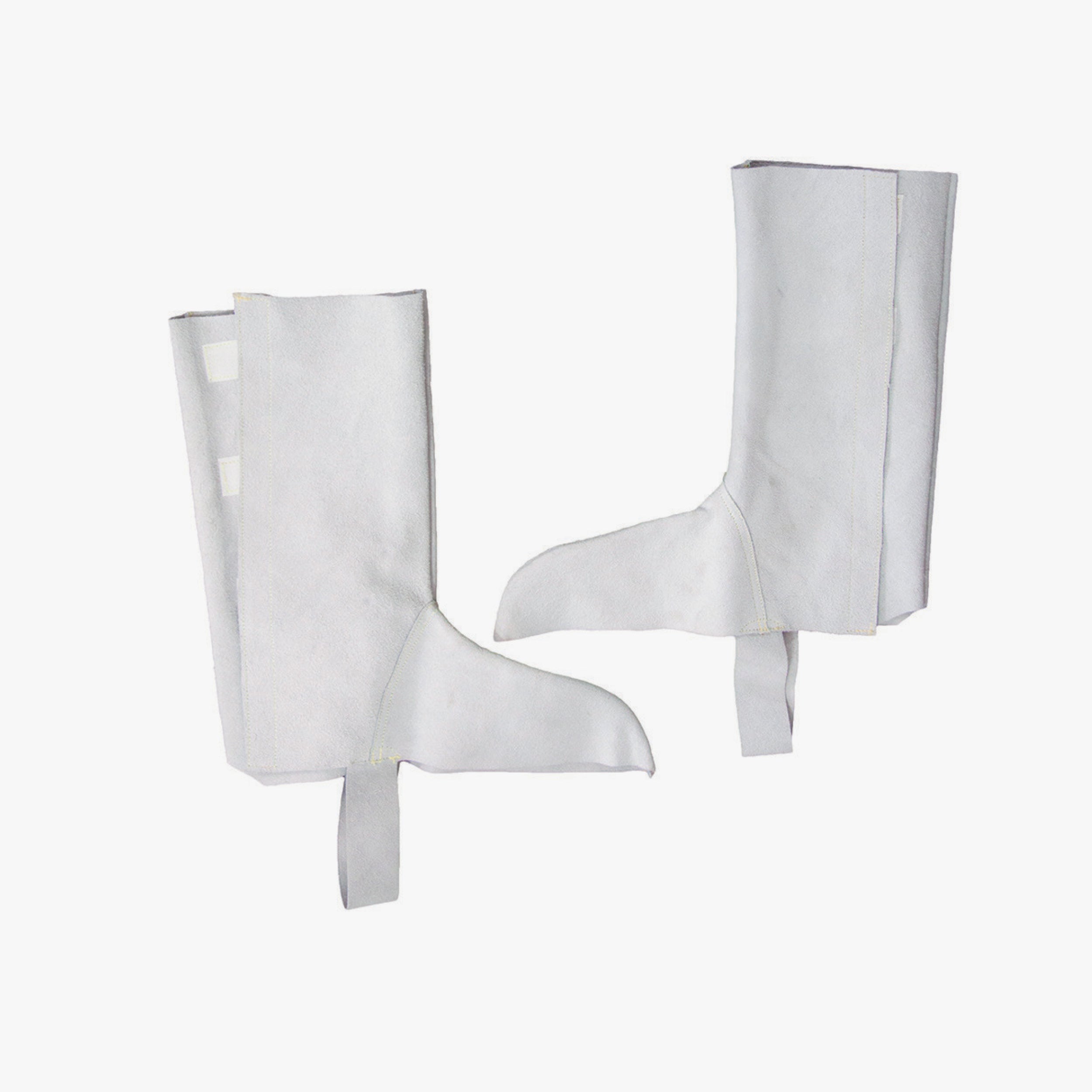 Ghette in pelle Crosta - 30cm - Con velcro