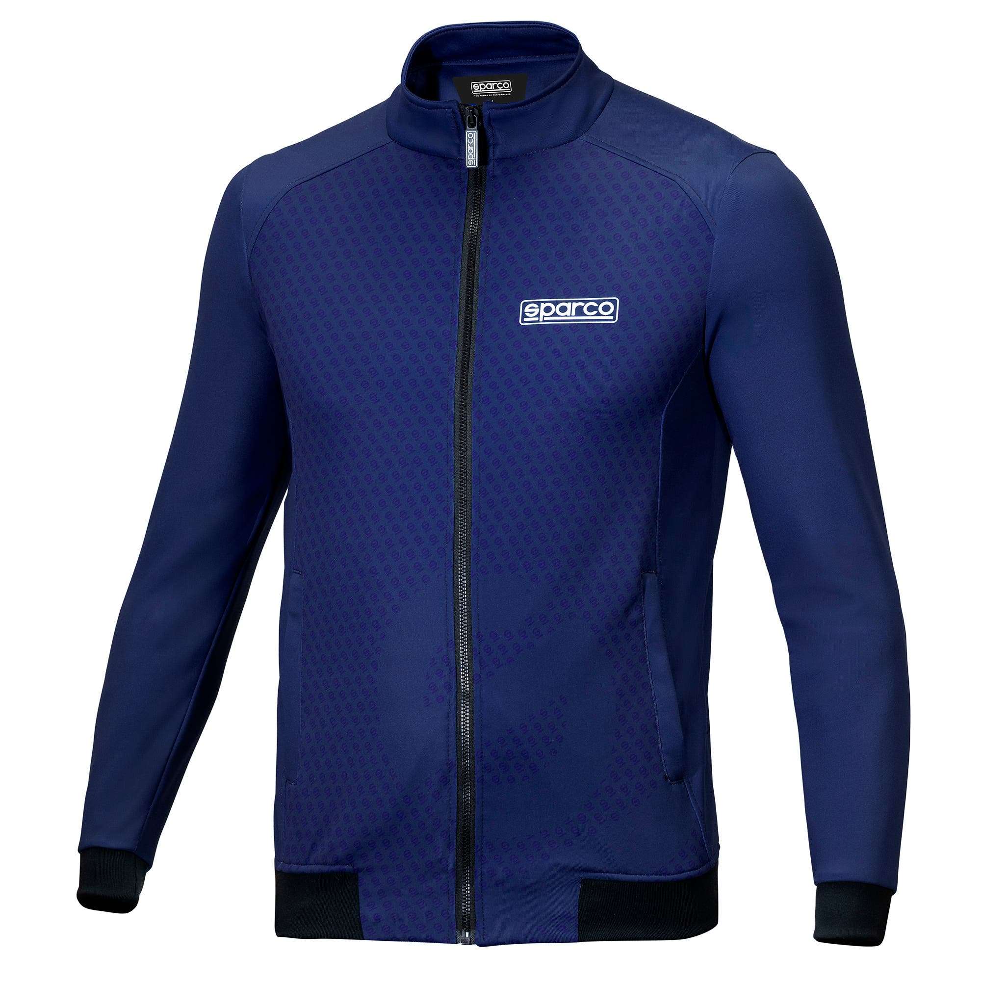 Sparco Full Zip Sweatshirt Subly blu