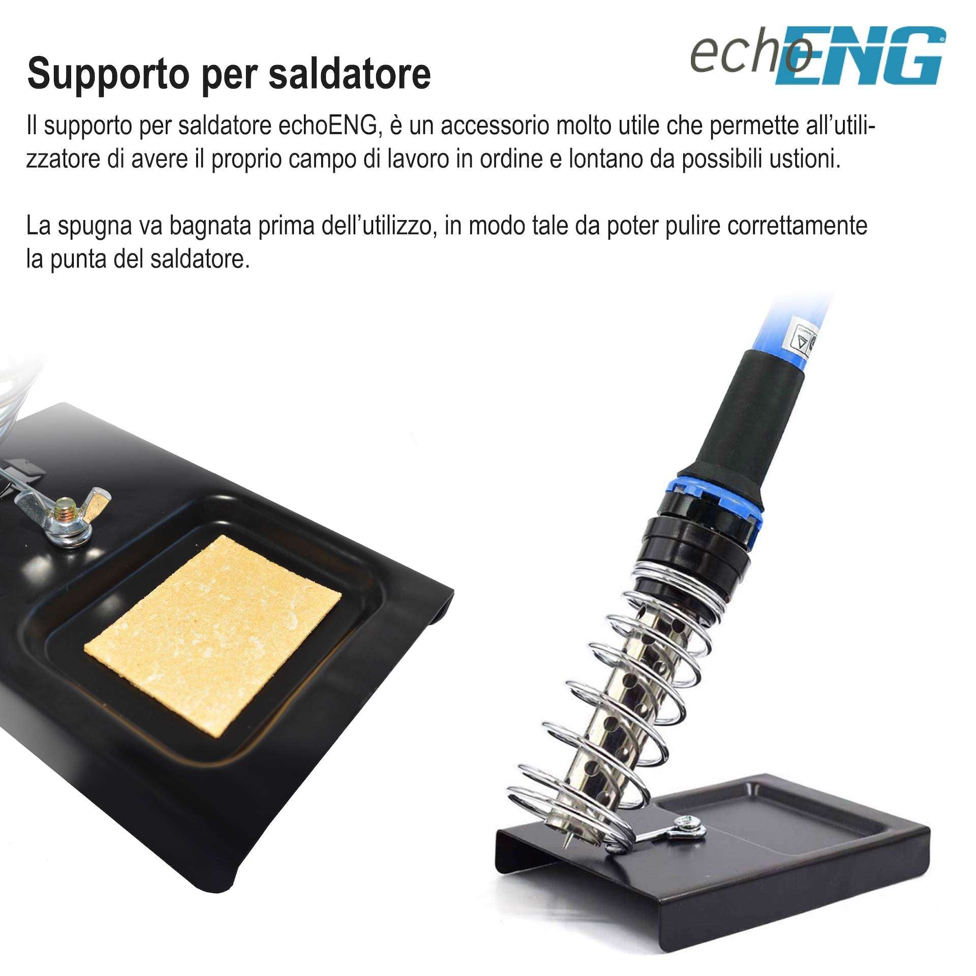 Supporto per saldatore stilo a penna echoENG e compatibili - UM 90 SS31