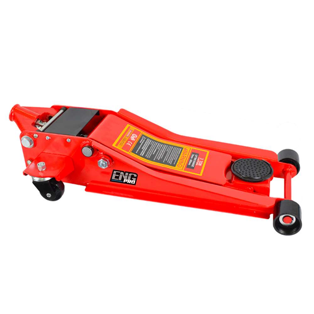 Cric carrello idraulico super ribassato auto, furgoni 3 t - ENG PRO MA CC 300R