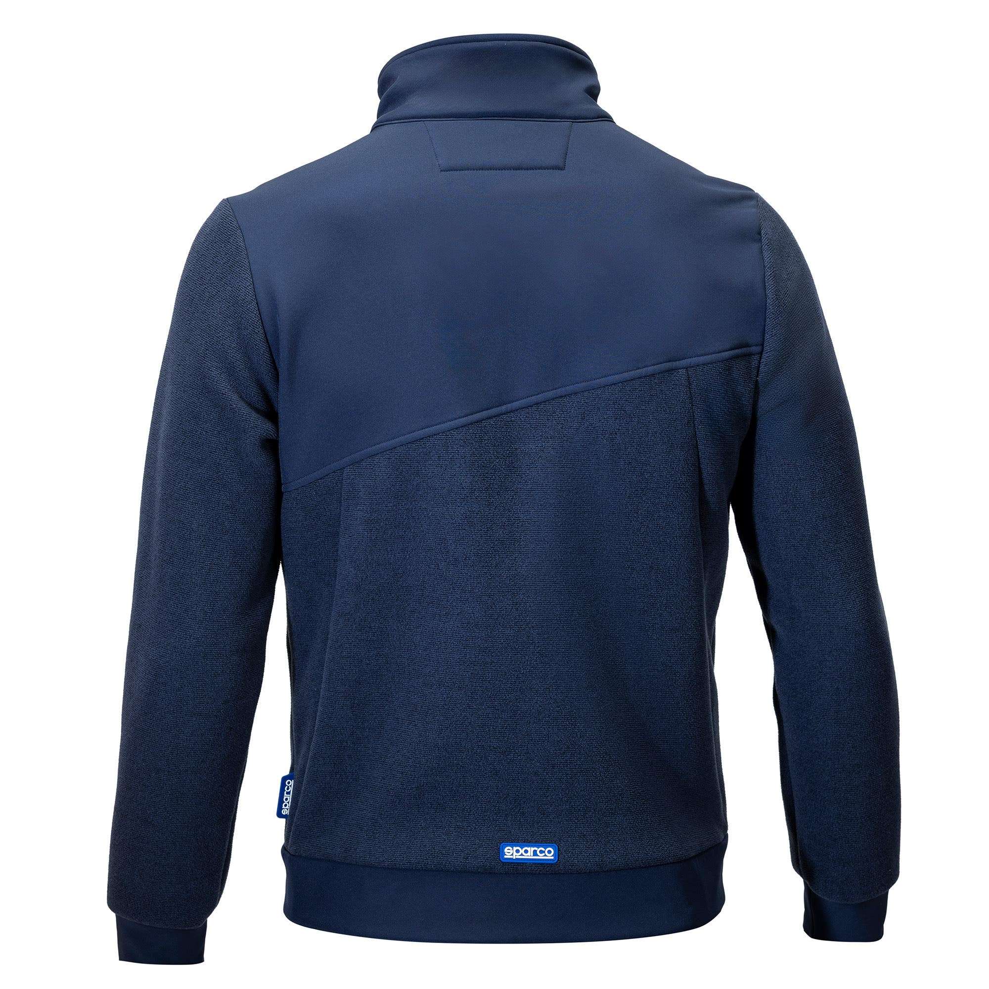 Sparco Grit fleece full zip Crestone blu navy