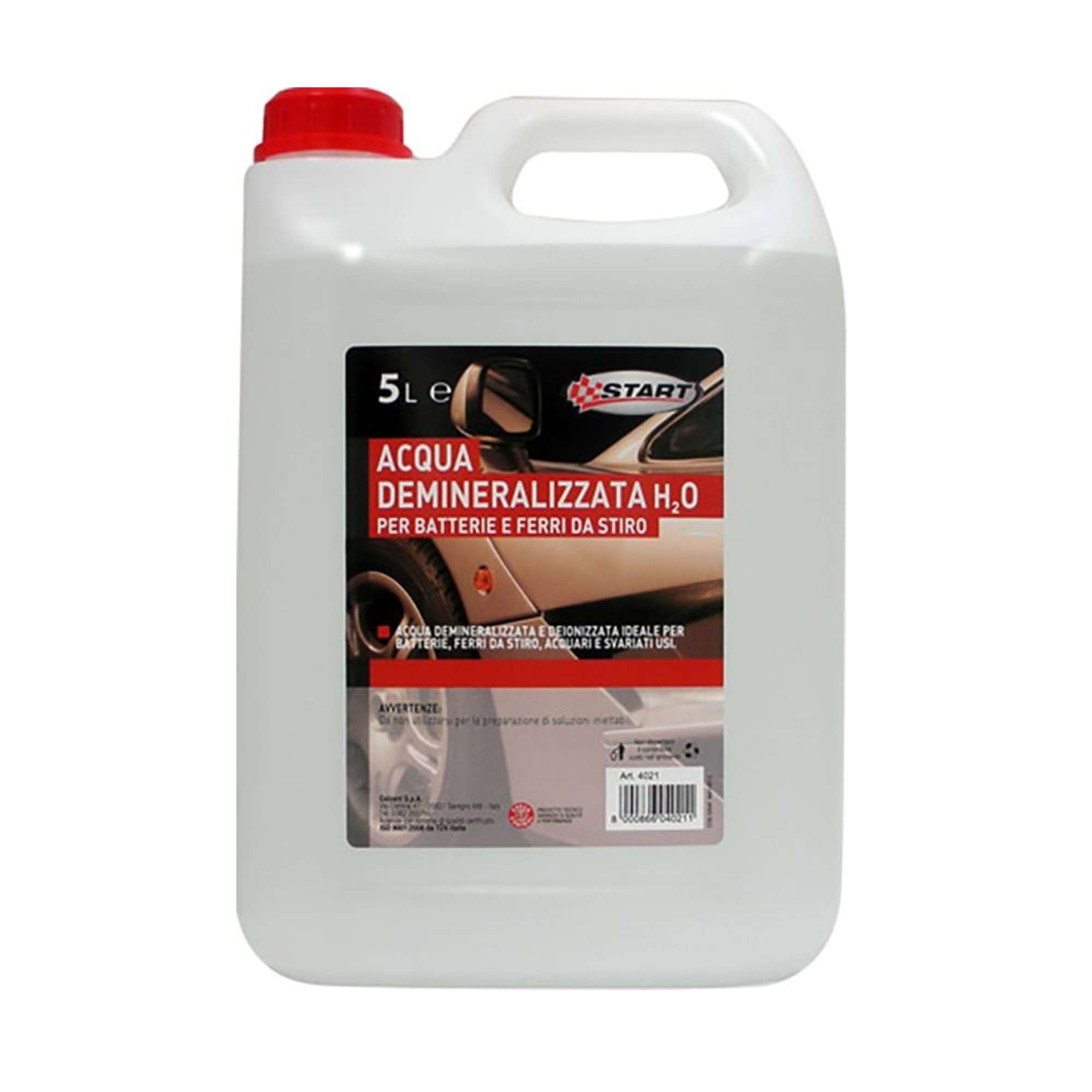 Acqua demineralizzata +90C 5L - Start 4021