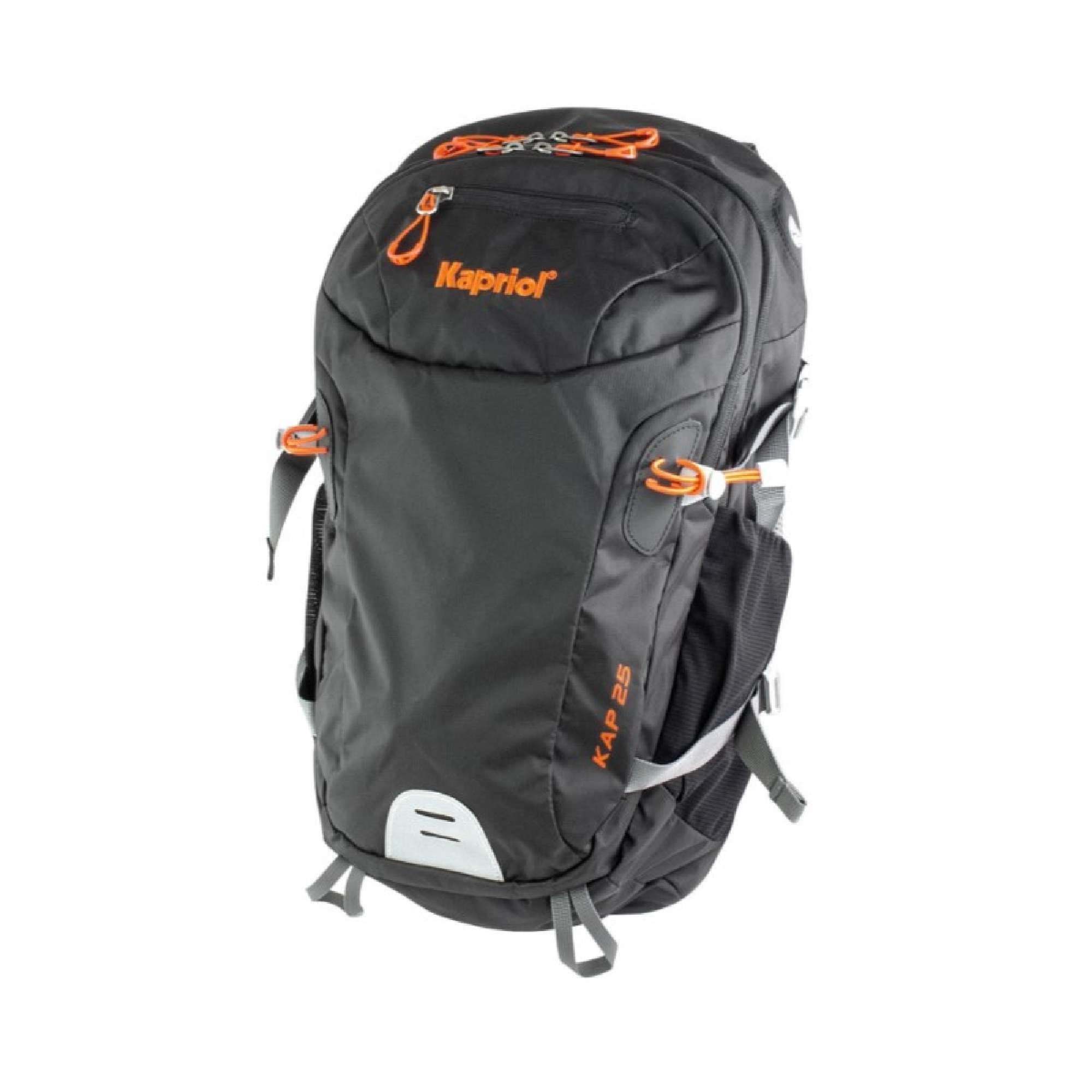 Zaino sportivo Kap 25 Nero/Arancione 25L - Kapriol 35706