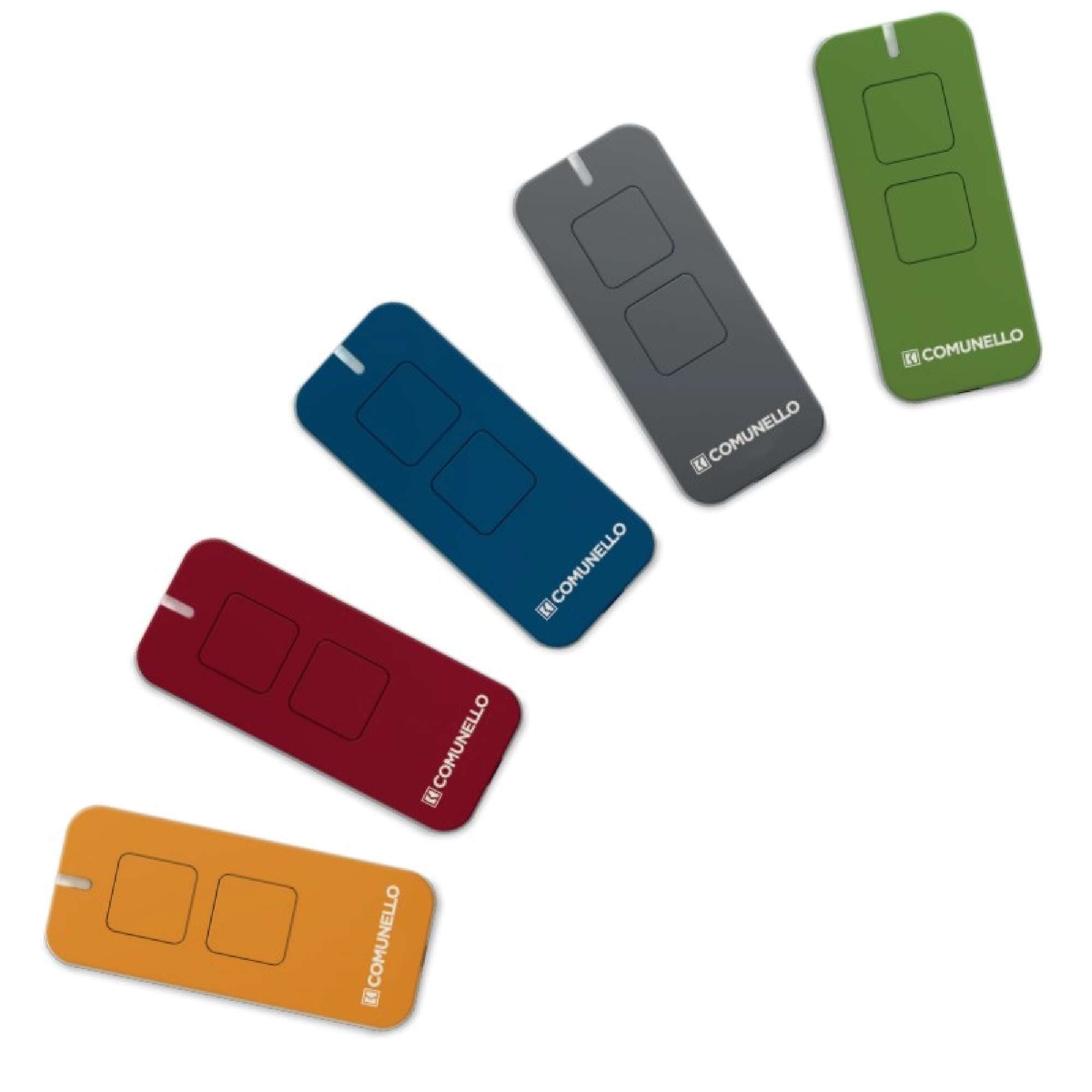 Kit 5 radiocomandi Rolling Code da 2 canali - Comunello GVCTR2STN5C00