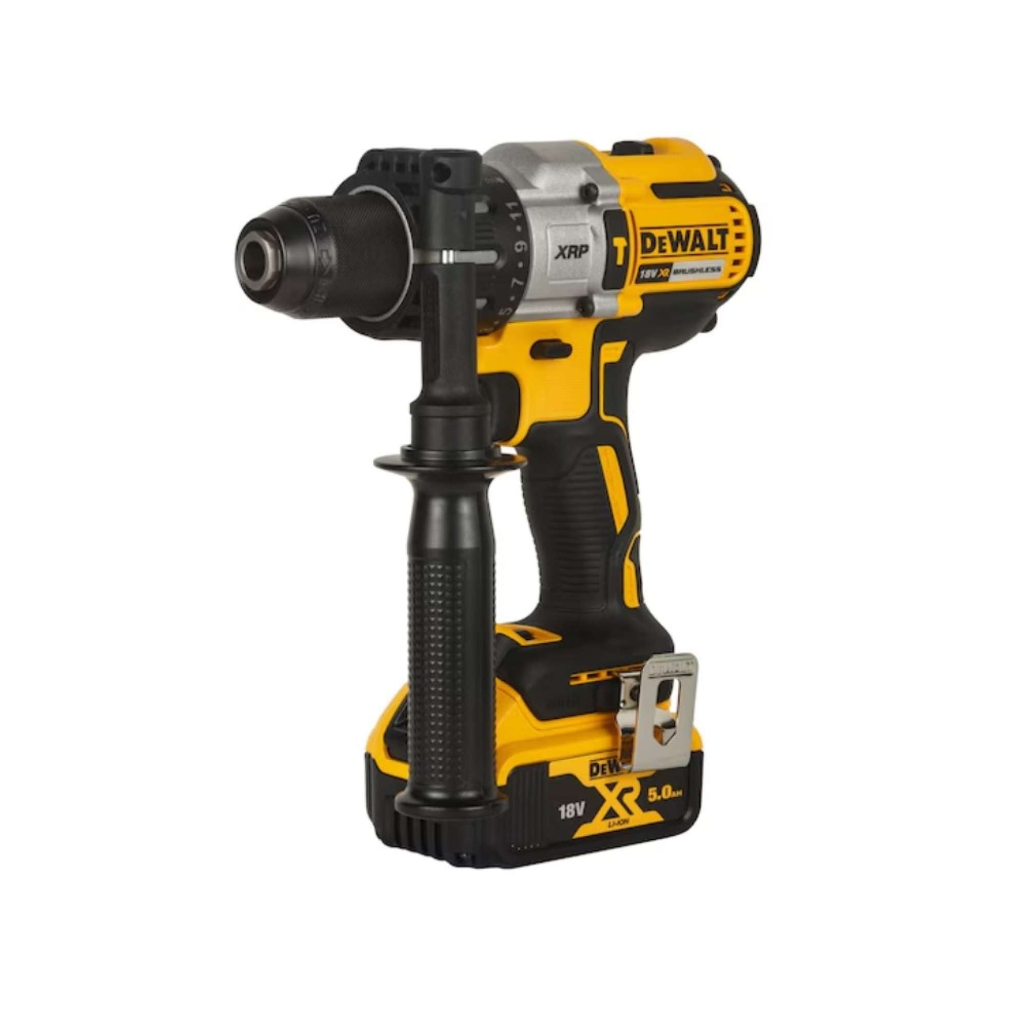 Trapano avvitatore con percussione 18V XR + 2 Batterie 5.0Ah - Dewalt DCD996P2-QW