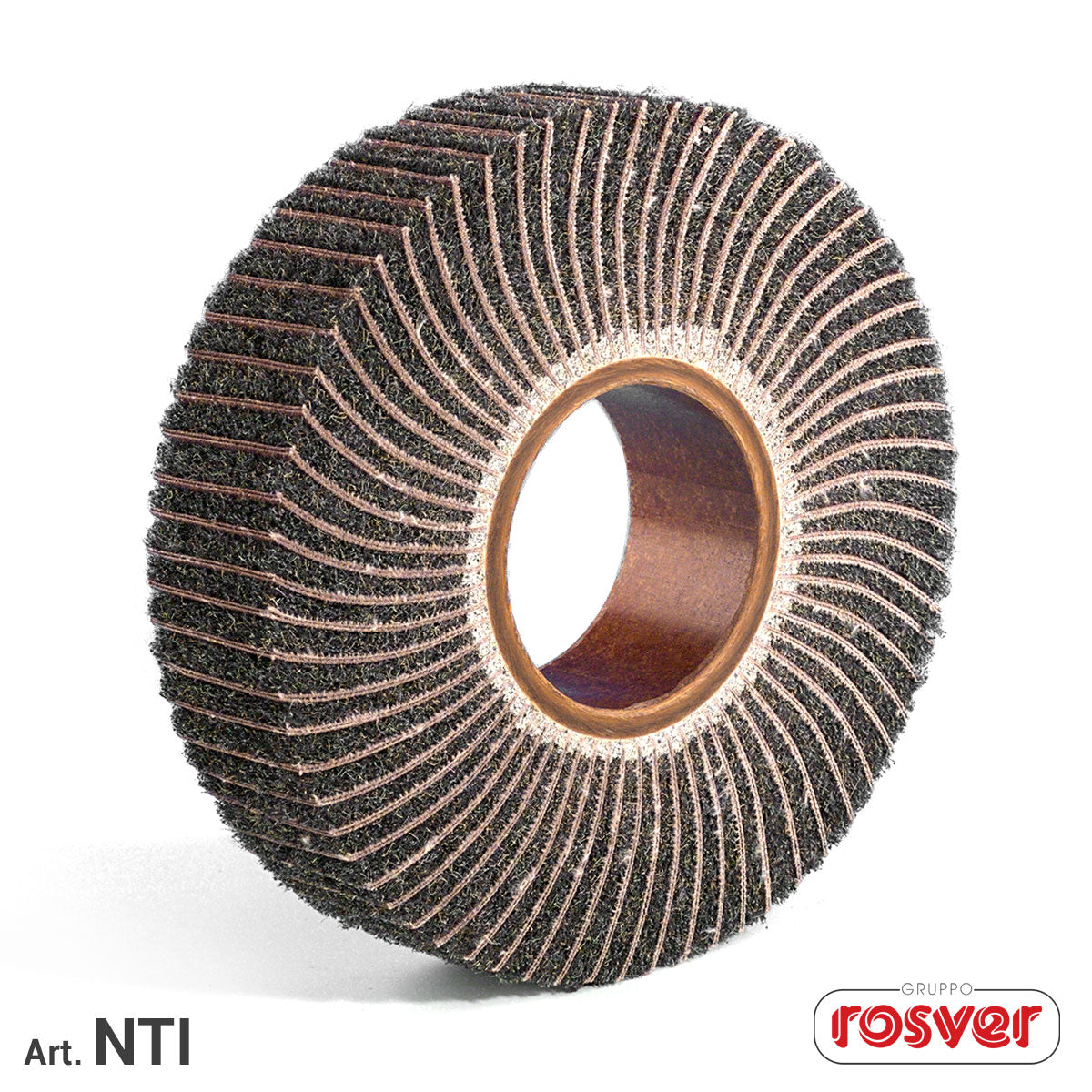 Ruote Lamellari Miste con Foro - Rosver - NTI D.200x50x76 - Conf.3pz