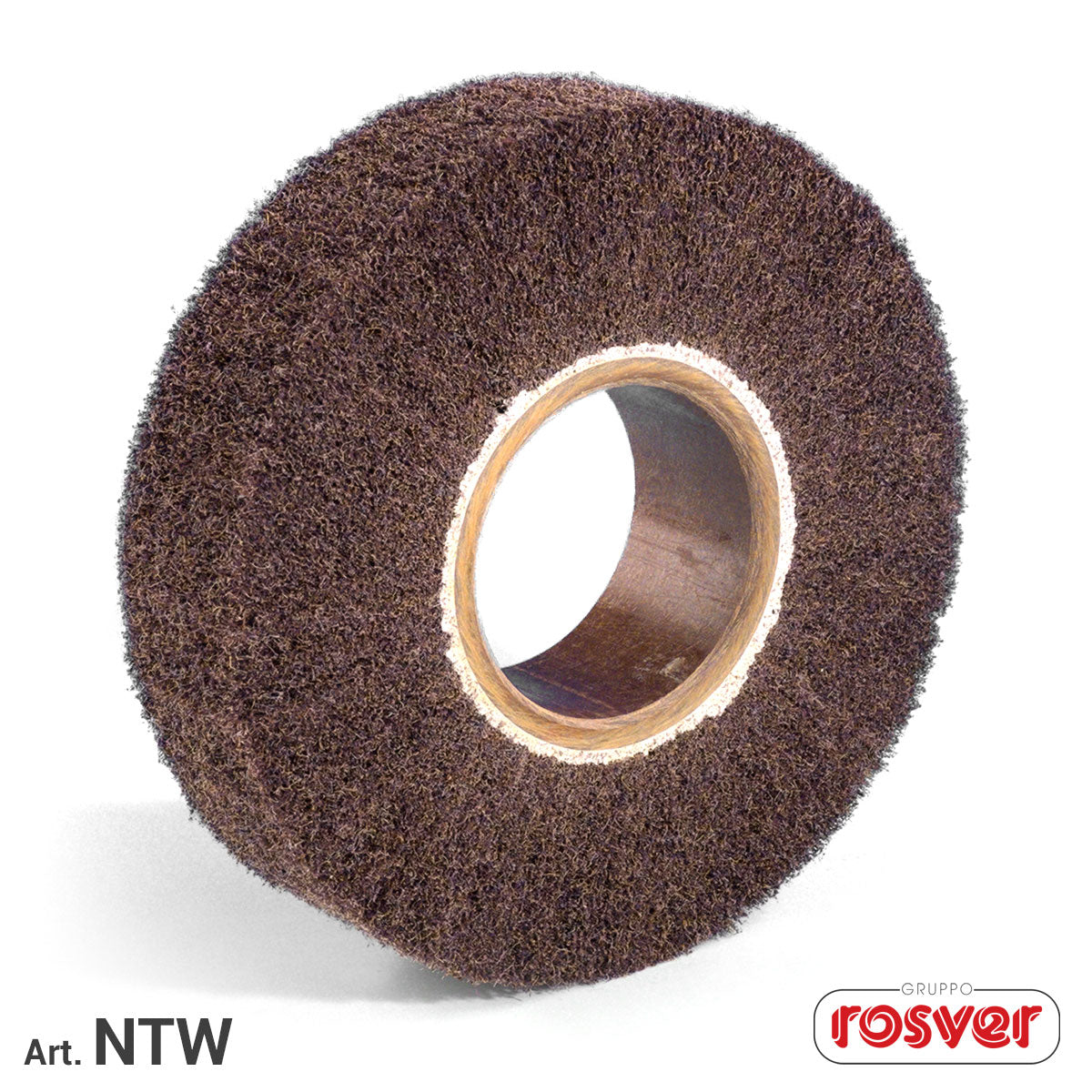 Ruota Non Tessuto D.200x50x76 per Satinatura metalli e pulizia ossidazioni -3pz