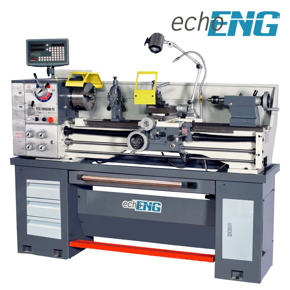 Tornio parallelo con visualizzatore digitale FTX-1000X330-TO DCR 400V ENG PRO