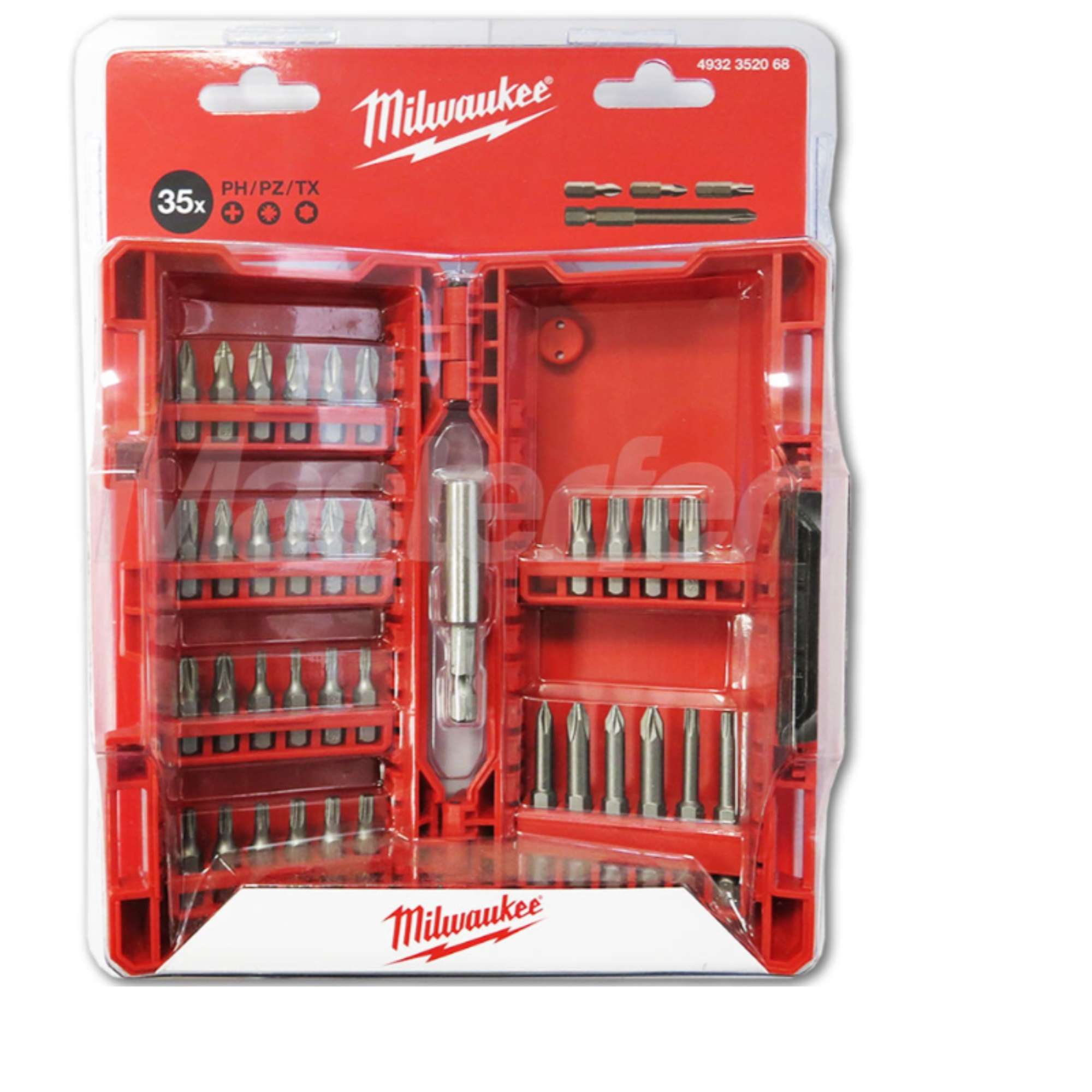 Set Bit Avvitatura 35Pz - Milwaukee 4932352068