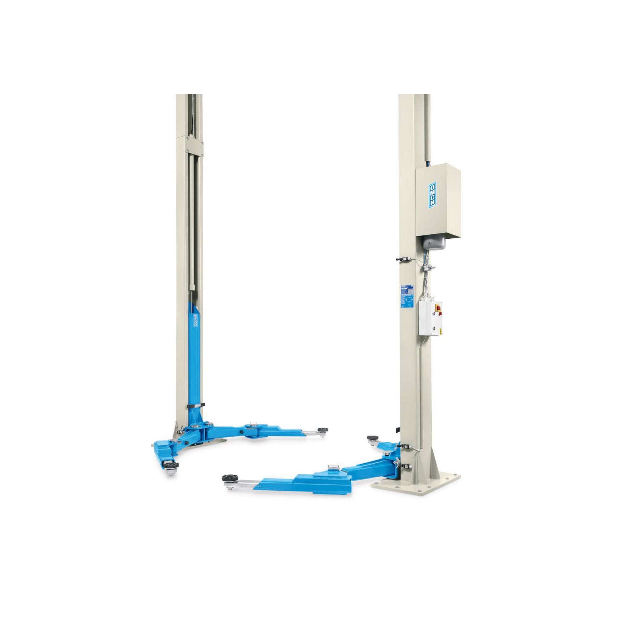 Ponte sollevatore elettroidraulico portata 5500kg, bracci a 8 snodi OMCN 199/WRX