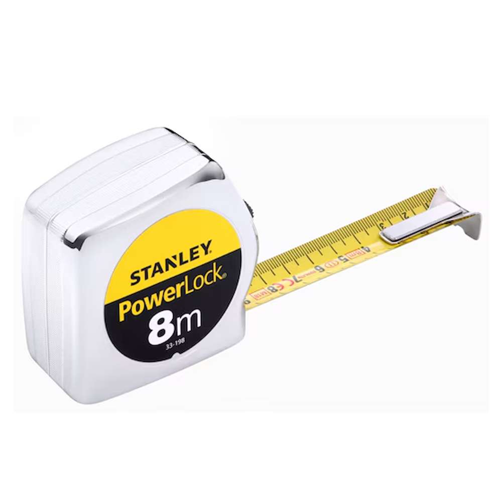 Flessometro PowerLock 8m Stanley 33-198