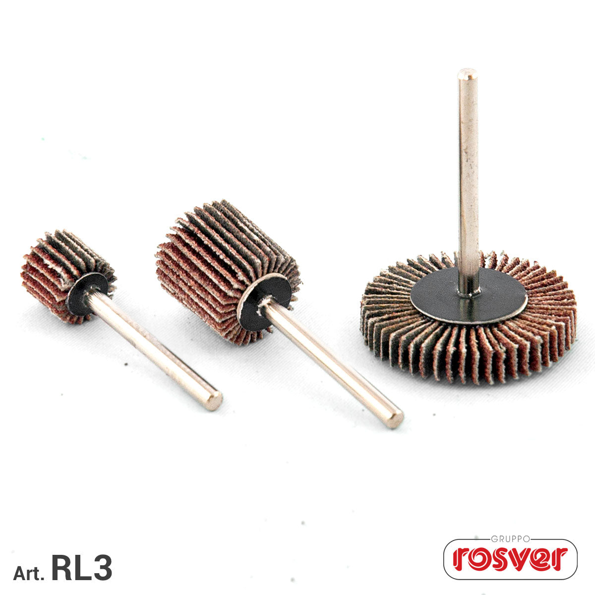 Micro ruota lamellare RL3 D.30x5x3 Rosver - Conf.25pz