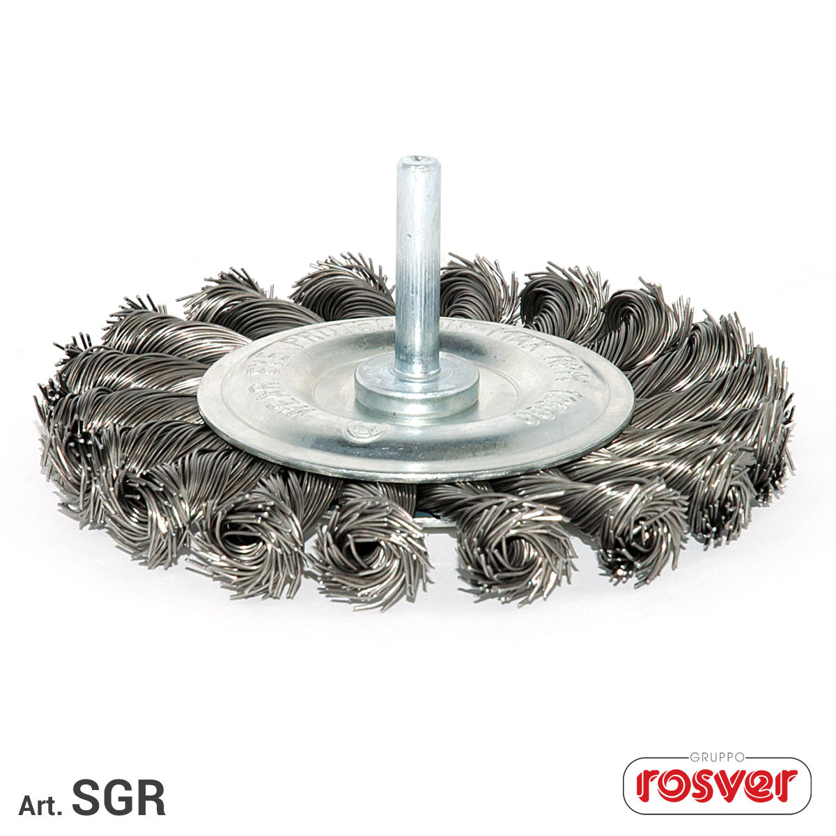 Spazzola per cordoni di saldatura - Rosver - SGR G.6 Inox - Conf.10pz