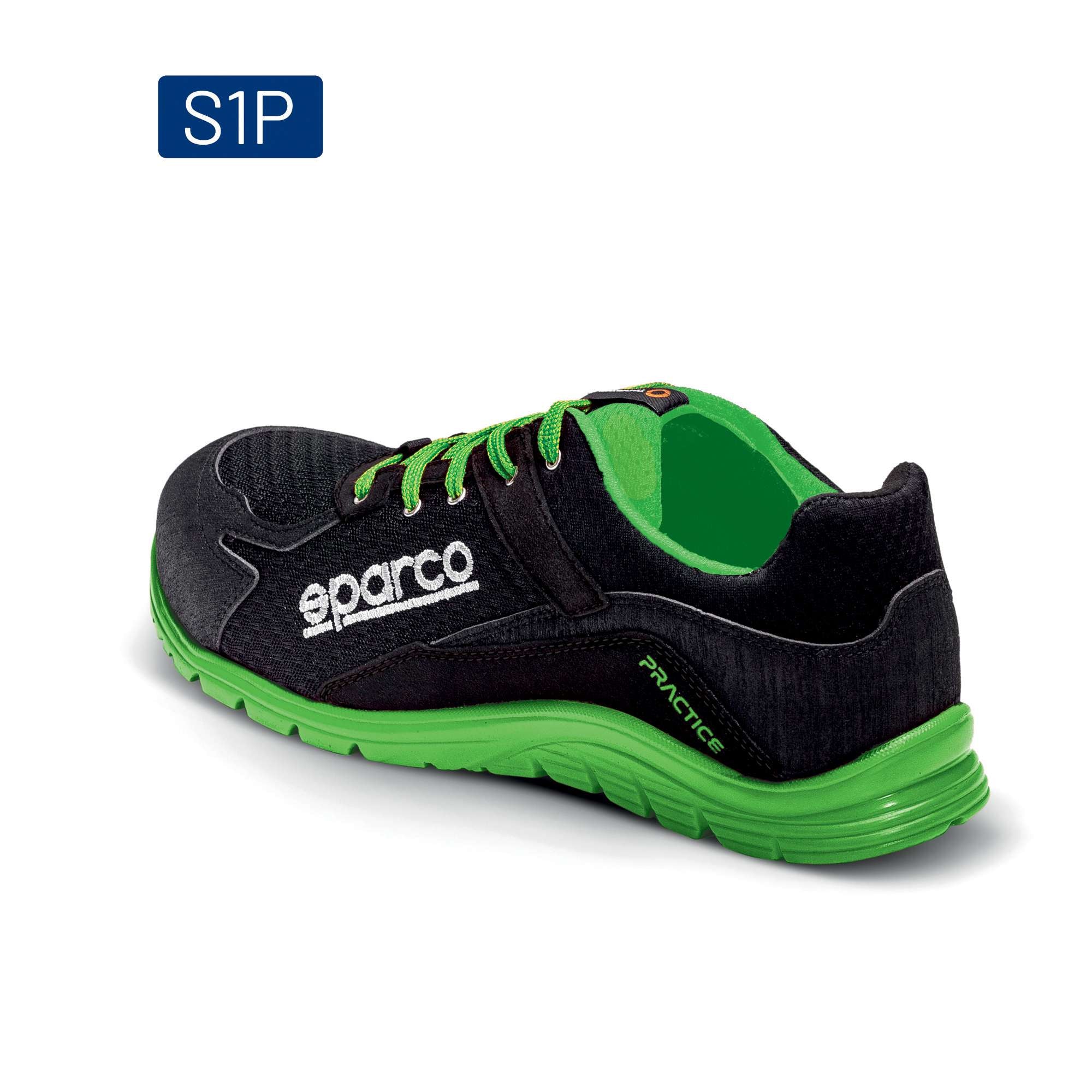 Sparco Scarpe antinfortunistiche Practice KEKE S1P nero/verde