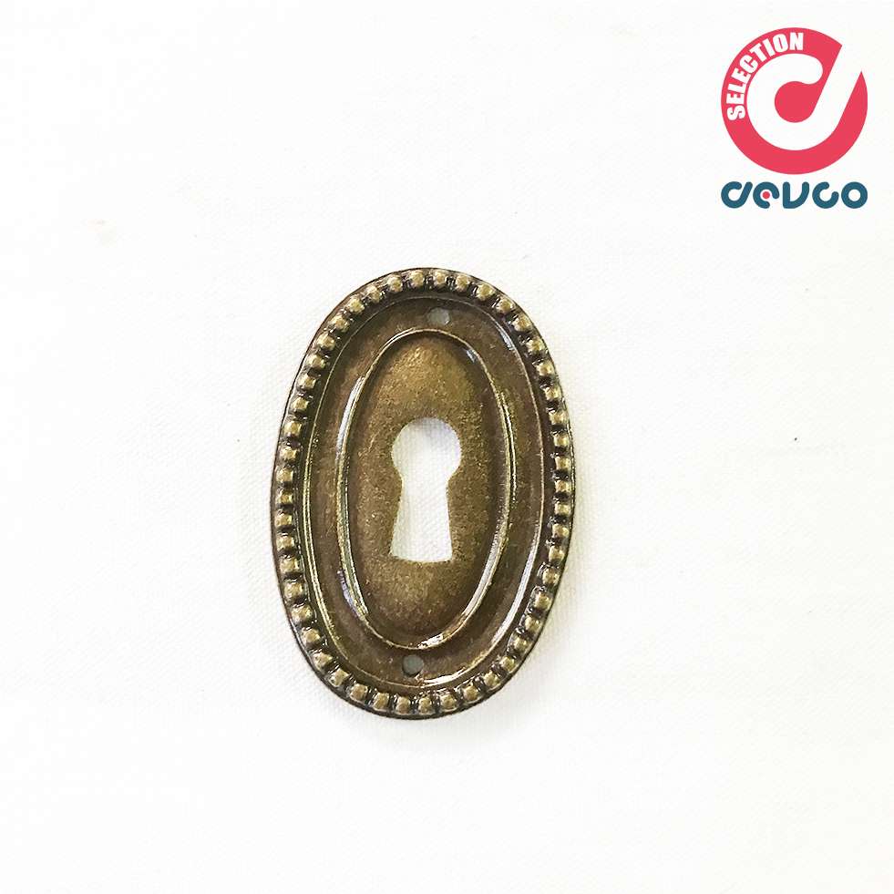 Bocchetta per chiave colore bronzo antico - Omp Porro - 300