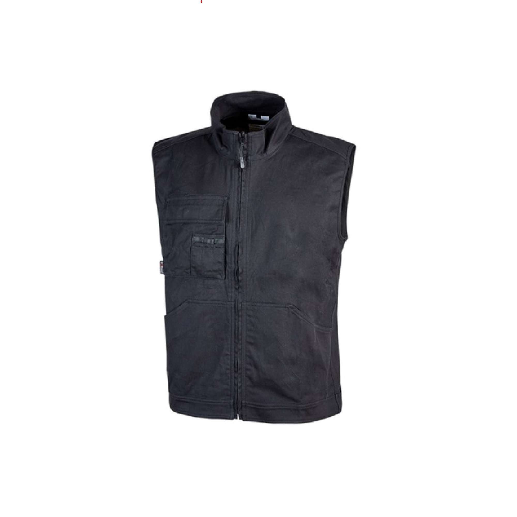 Gilet Wave Black Carbon da lavoro taglia L - U-Power EY148BC/L