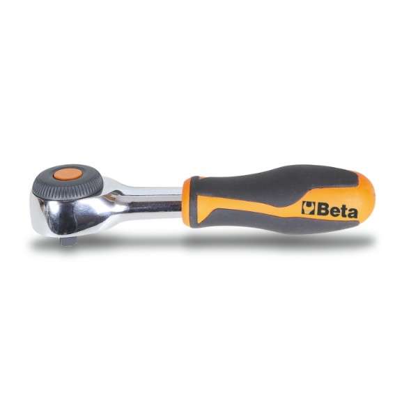 Cricchetto reversibile  28mm, impugnatura rotante, attacco quadro Maschio 1/4" Beta 900/58