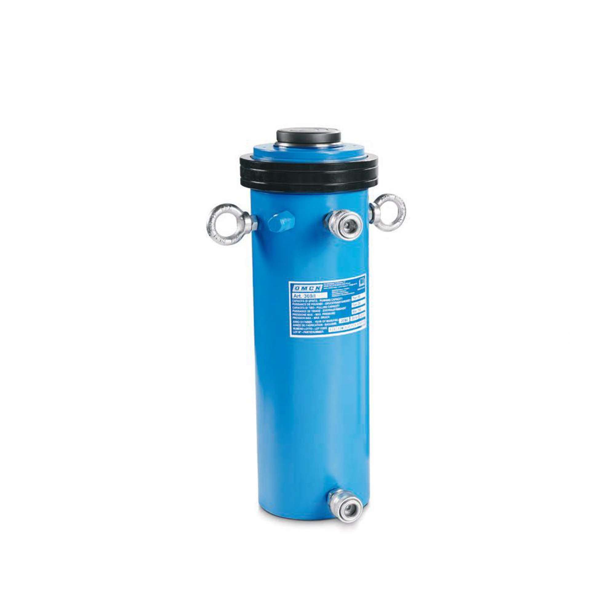 Cilindro idraulico capacità di spinta 11t capacità di tiro 4t H.800mm OMCN 369/A