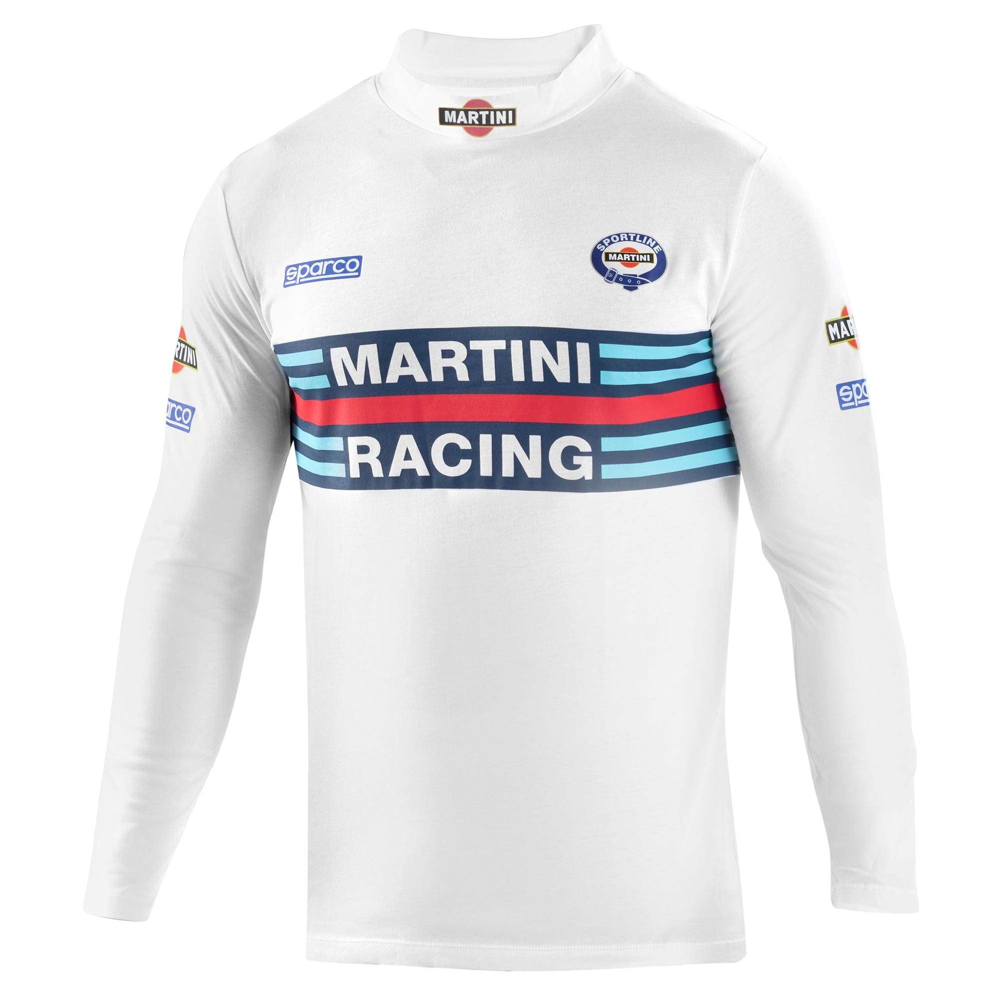 Sparco Maglia Collo Alto Martini-R bianco