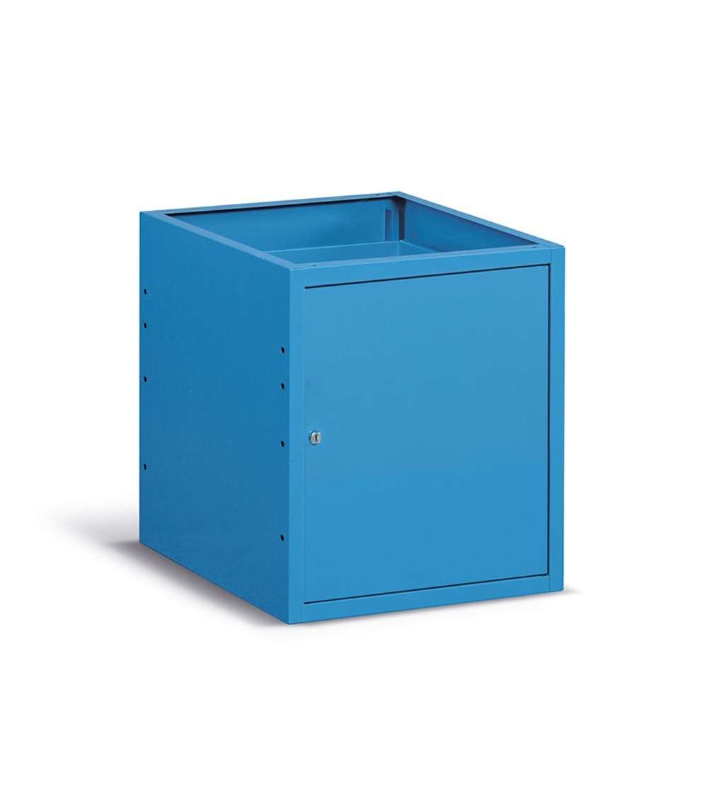 Cassettiera per banco da lavoro 500 X 607 X 570 H - con UNA PORTA, PORTATA 25 KG - FAMI FBG03S50C000504 - Blu