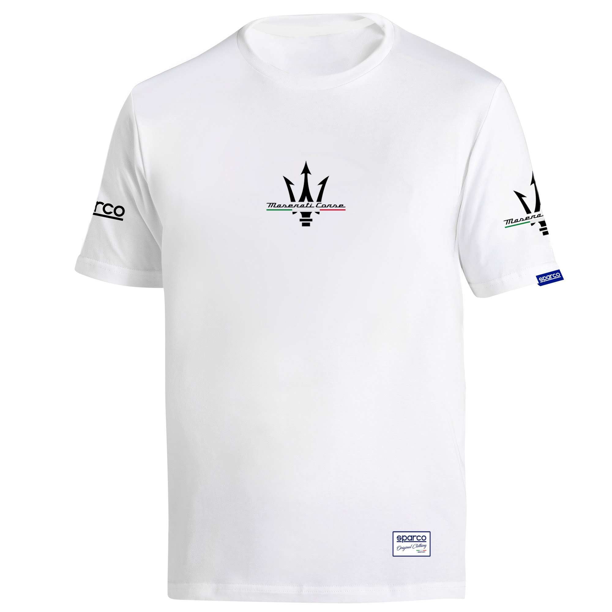 Sparco T-Shirt Maserati Bi white-abbigliamento Sparco Teamwork