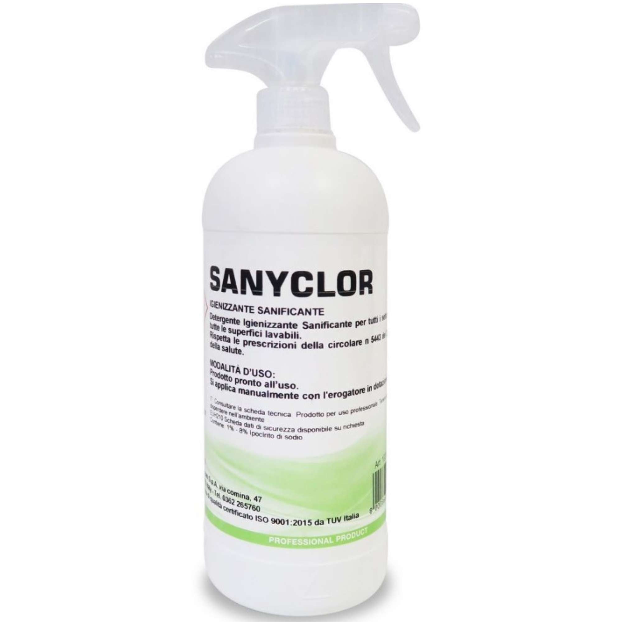 Detergente Igienizzante Sanyclora base di cloro 750ml - Start 10390