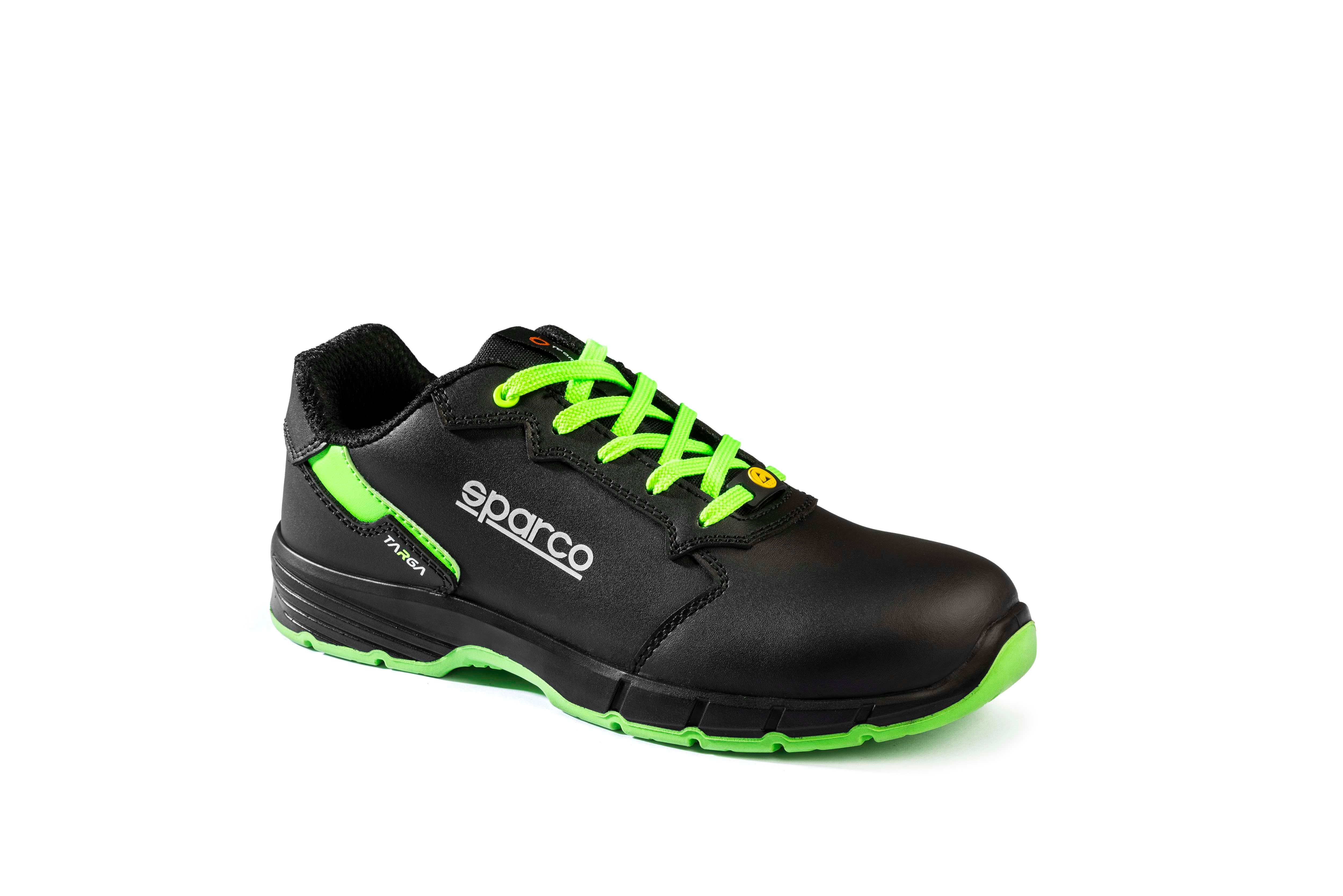 Sparco Scarpe Targa Arturo ESD S3S nero/ ESD FO black/fluo/grigioeen-scarpe antinfortunistiche da lavoro