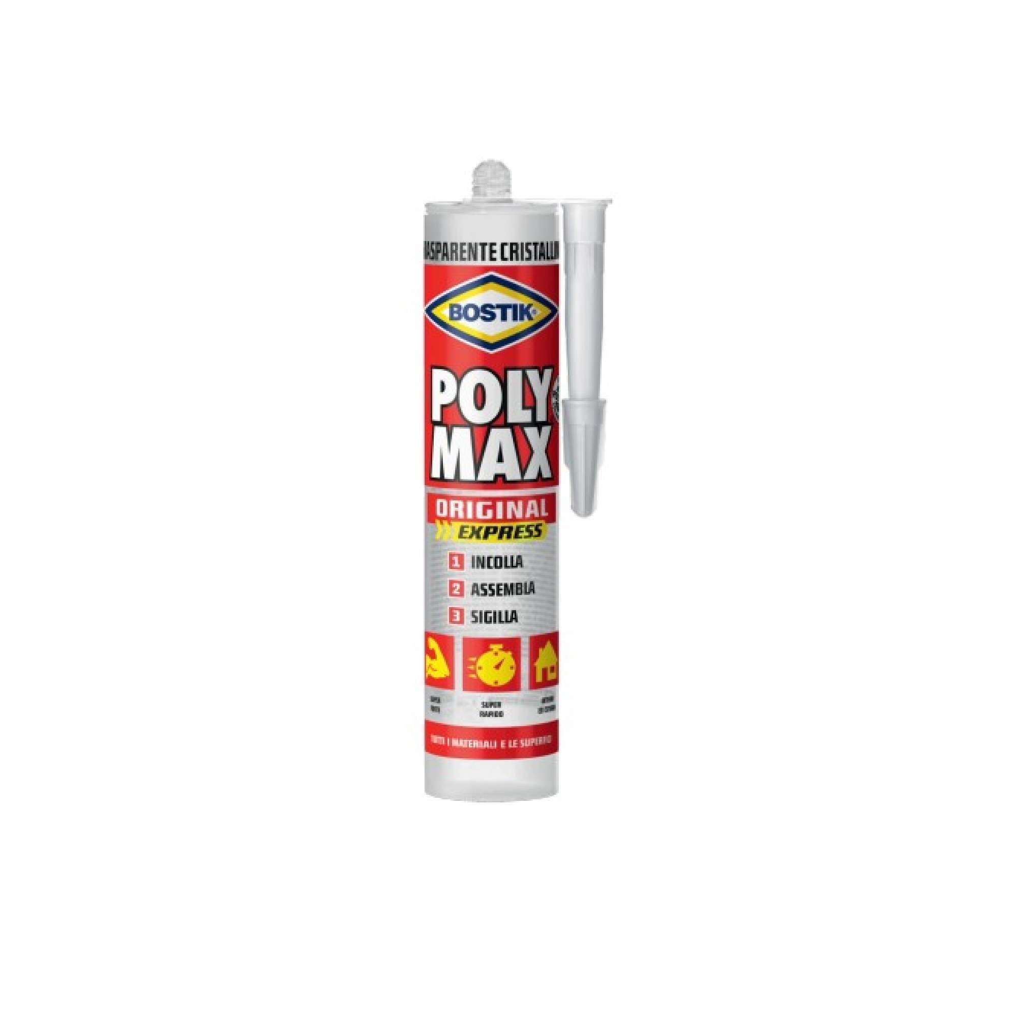 Sigillante Adesivo. Polymax Cristal - UHU Bostik 6308187