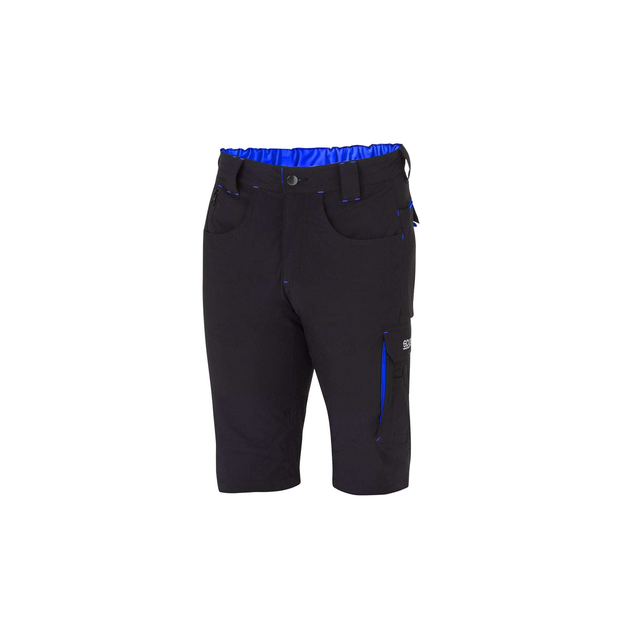Sparco Light Shorts Tech Laredo nero/azzurro