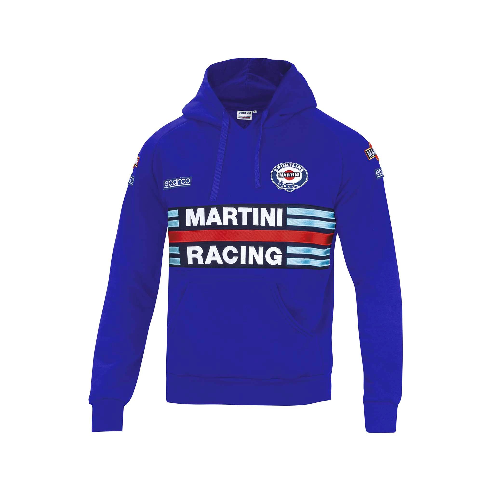 Sparco Hoodie Martini-R azzurro