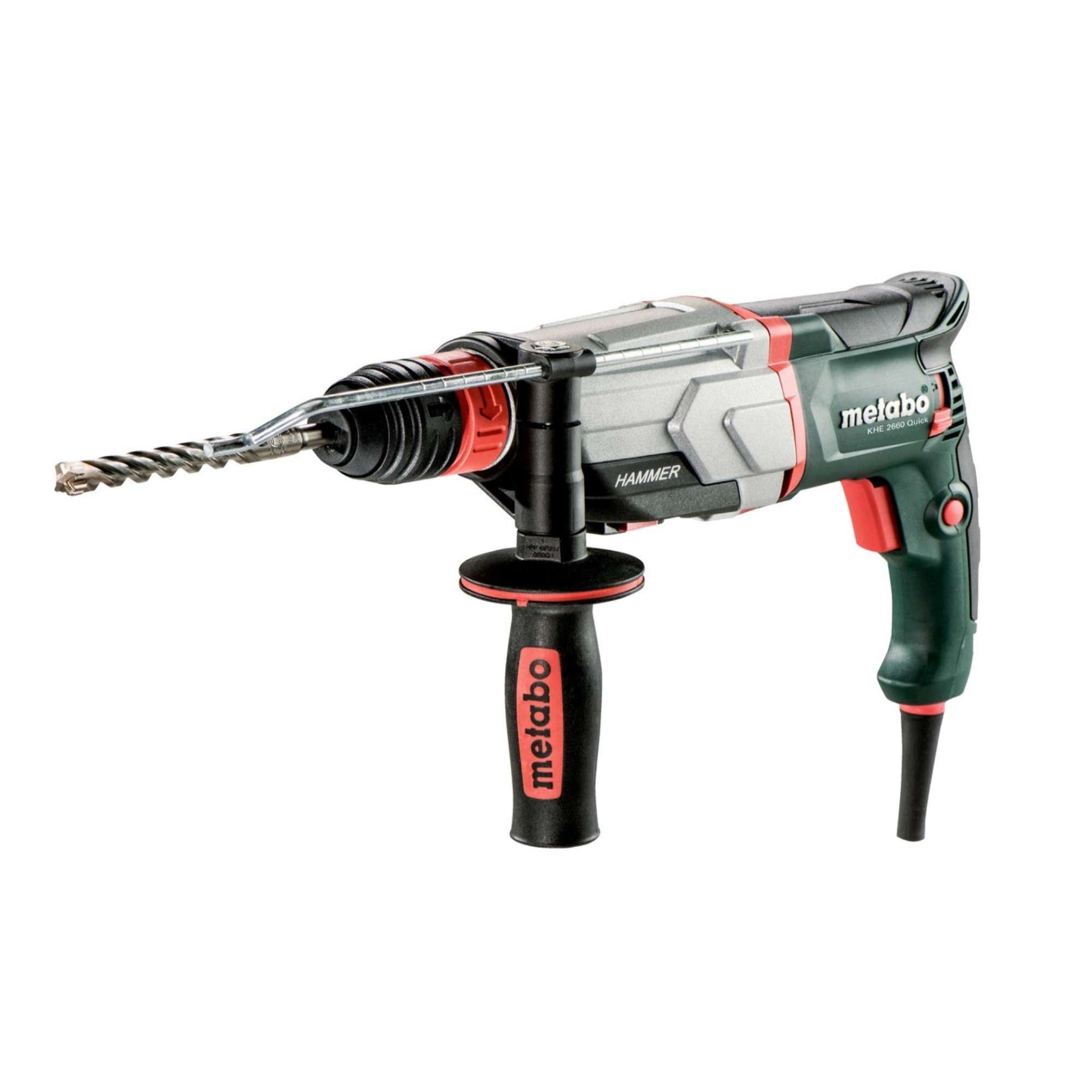 Tassellatore 3J, martello combinato 850W attacco SDS-plus - Metabo KHE 2660