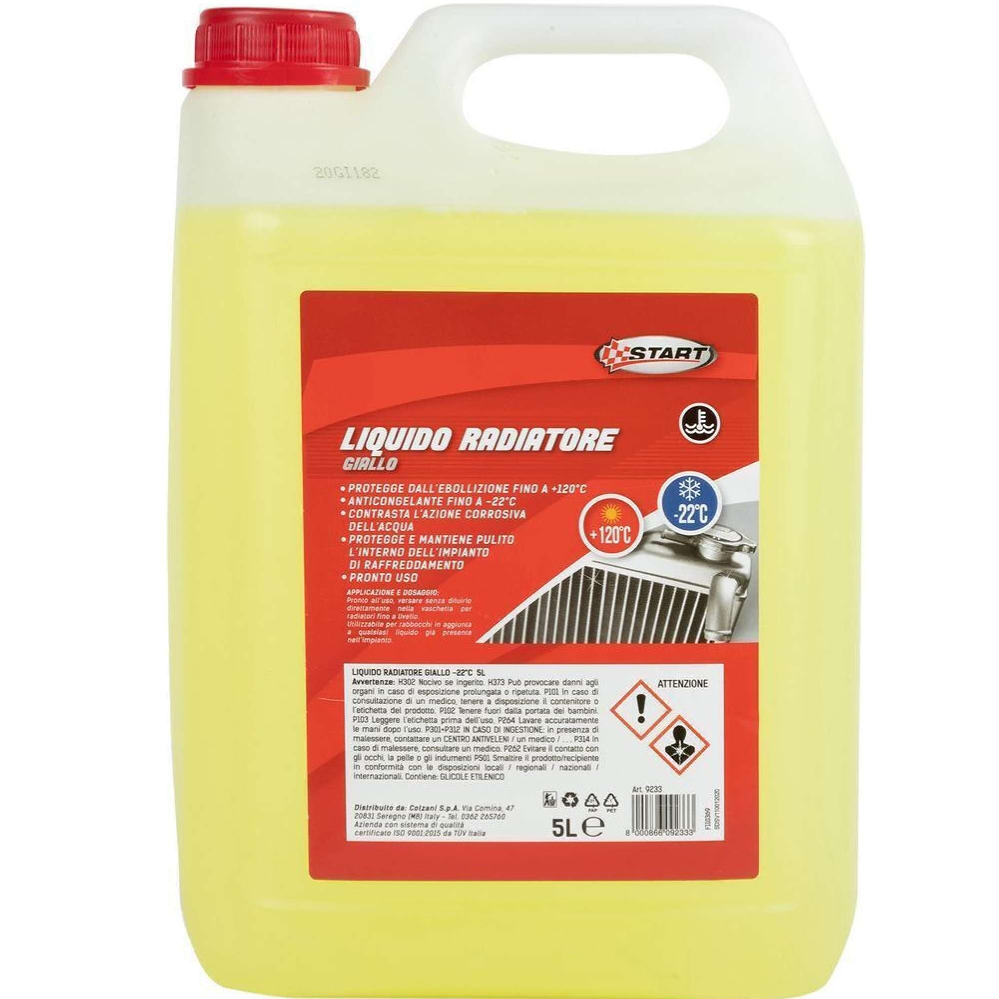 Liquido Radiatore -22C 5 litri - Start