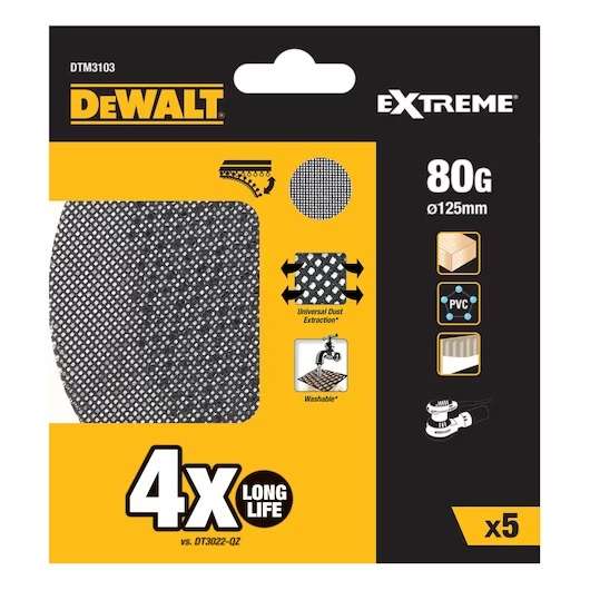 Abrasivi a maglie DEWALT per levigatrici DTm 3103-QZ