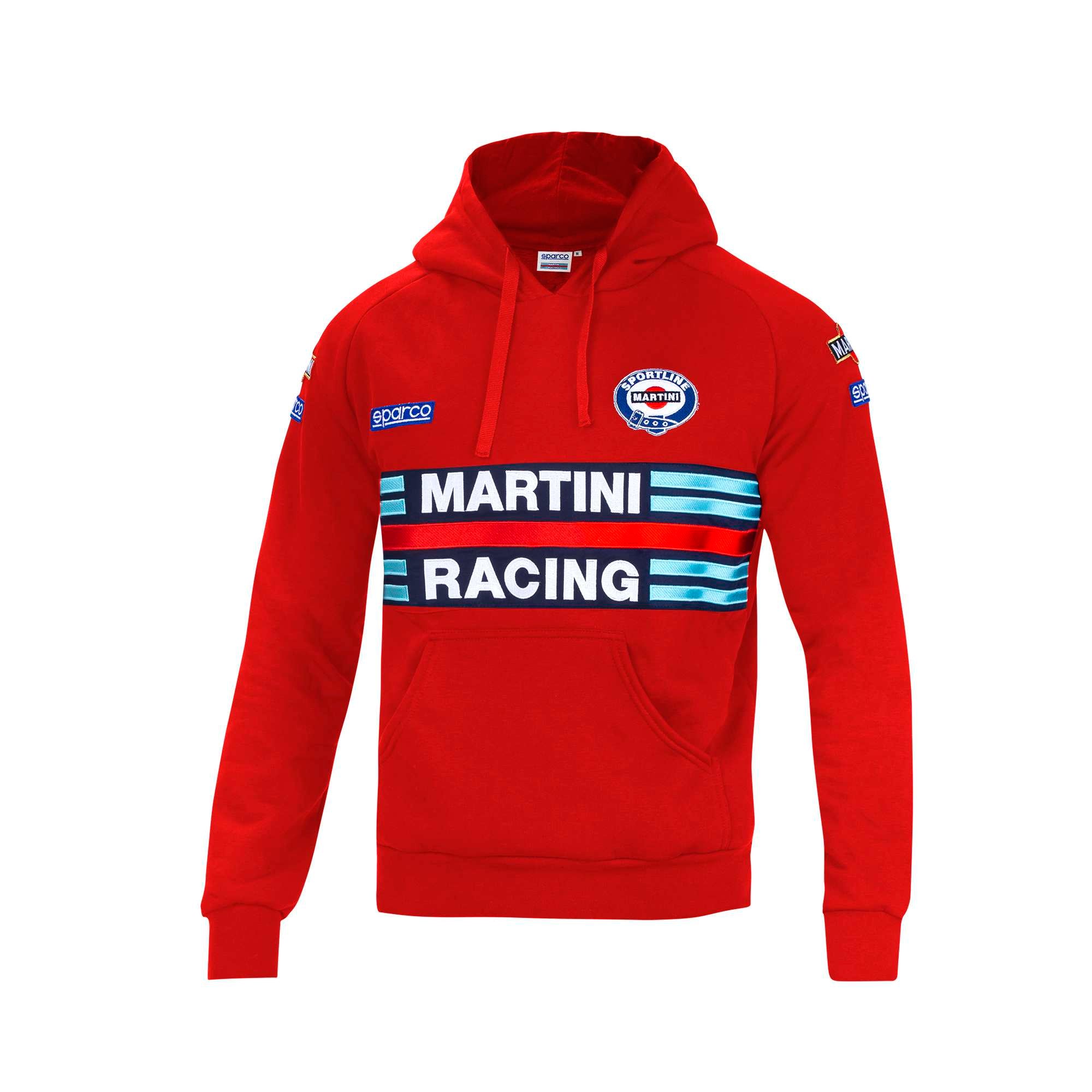 Sparco Hoodie Martini-R rosso