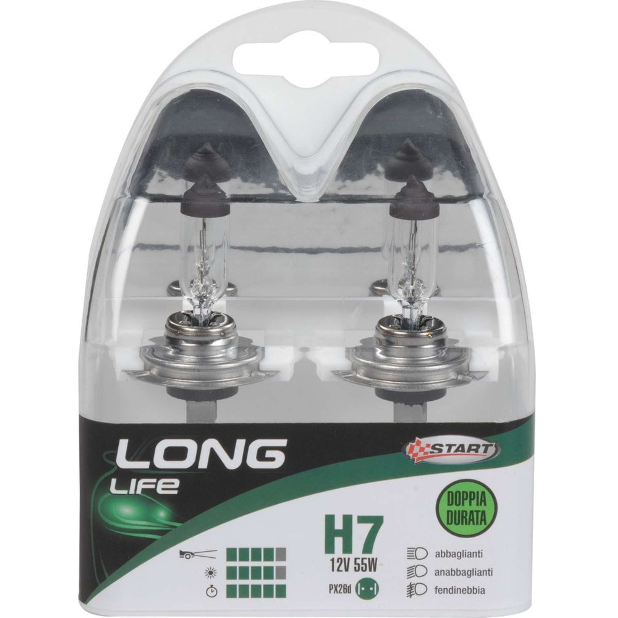 Coppia lampadine Long Life 12V - Start